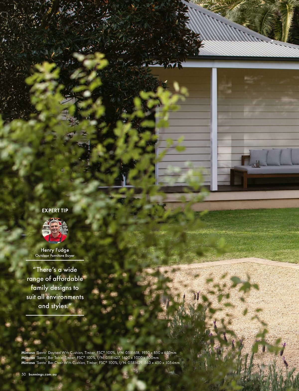 Bunnings Warehouse Outdoor Style Magazine Catalogues from 25 September