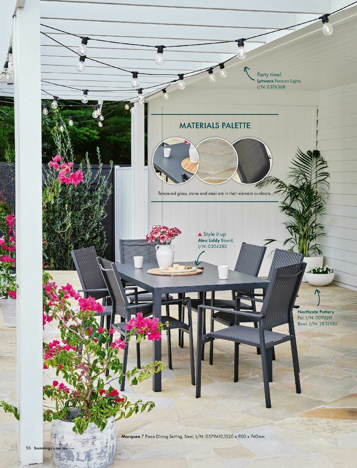 Bunnings Warehouse Outdoor Style Magazine Catalogues from 25 September