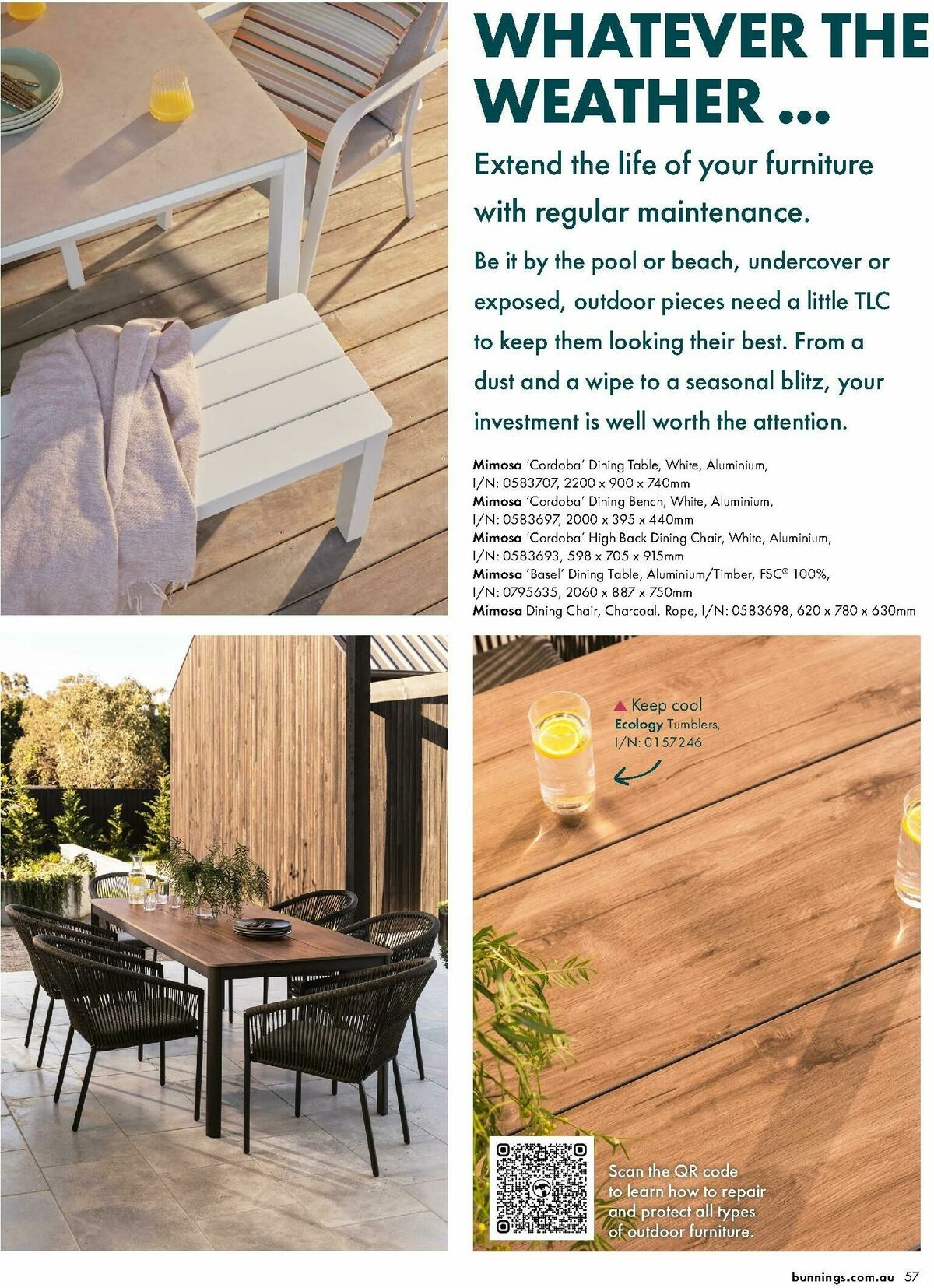 Bunnings Warehouse Outdoor Style Magazine Catalogues from 25 September