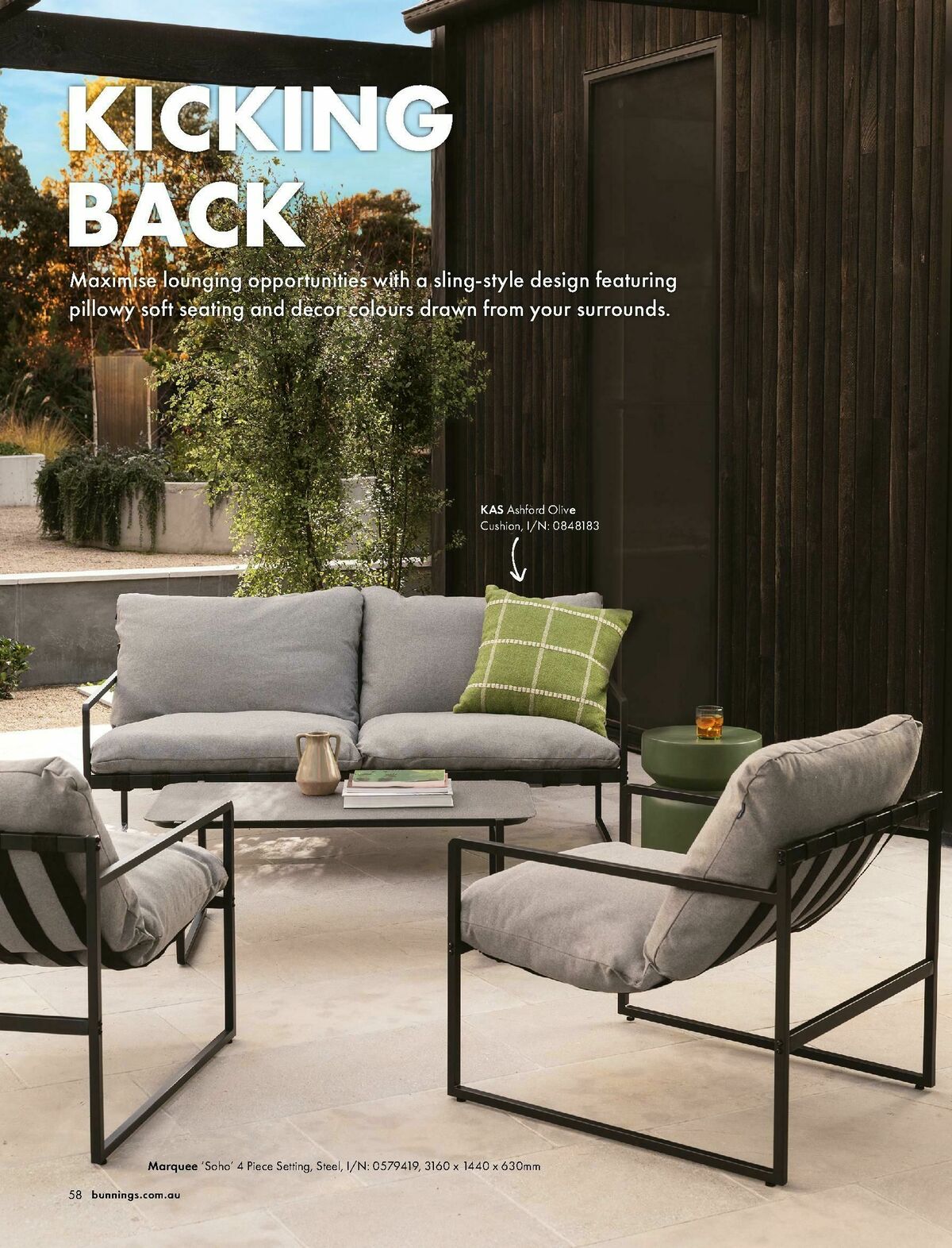 Bunnings Warehouse Outdoor Style Magazine Catalogues from 25 September