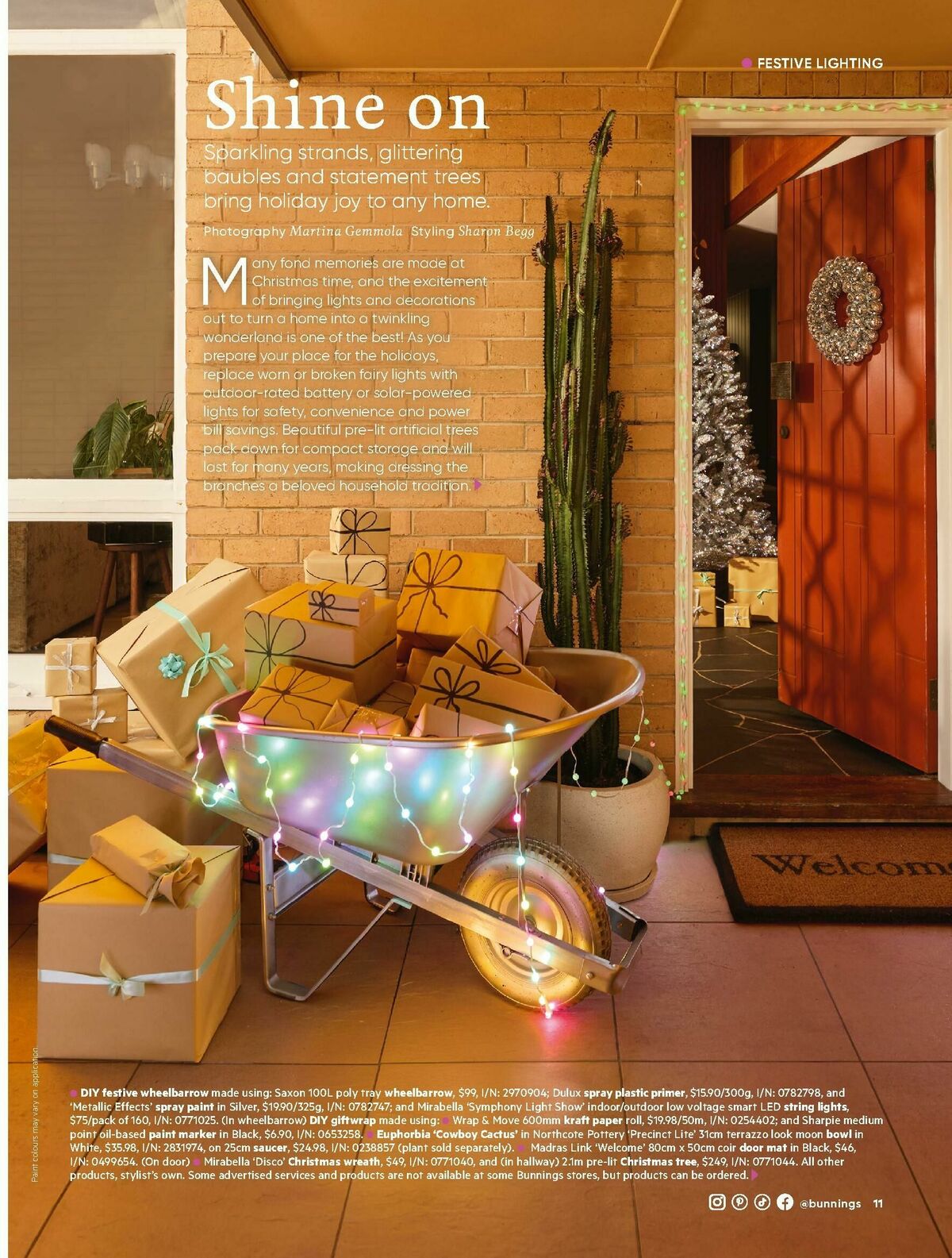 Bunnings Warehouse Magazine November Catalogues from 1 November