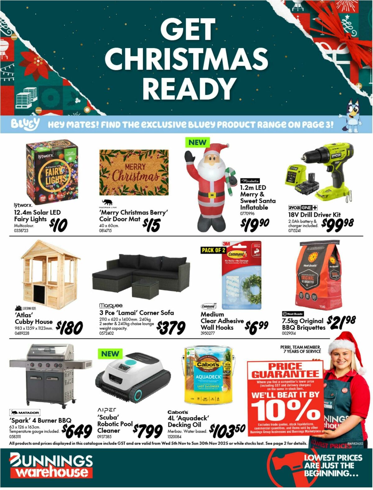 Bunnings Warehouse Catalogues from 5 November