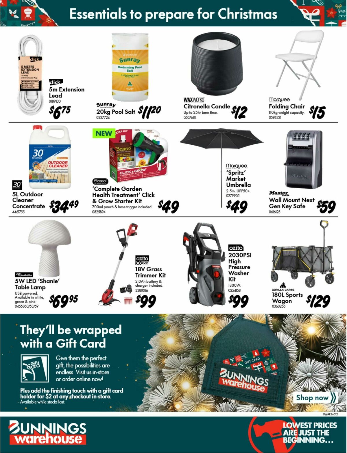 Bunnings Warehouse Catalogues from 5 November