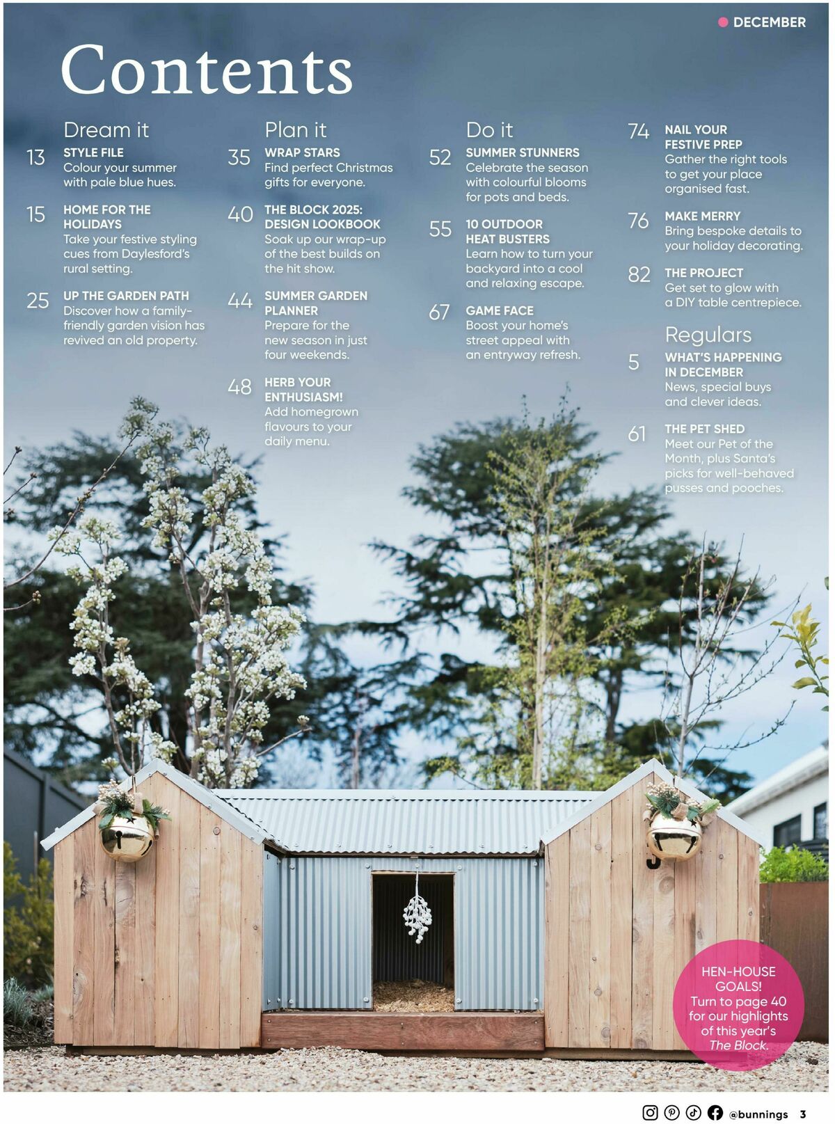 Bunnings Warehouse Magazine December Catalogues from 1 December