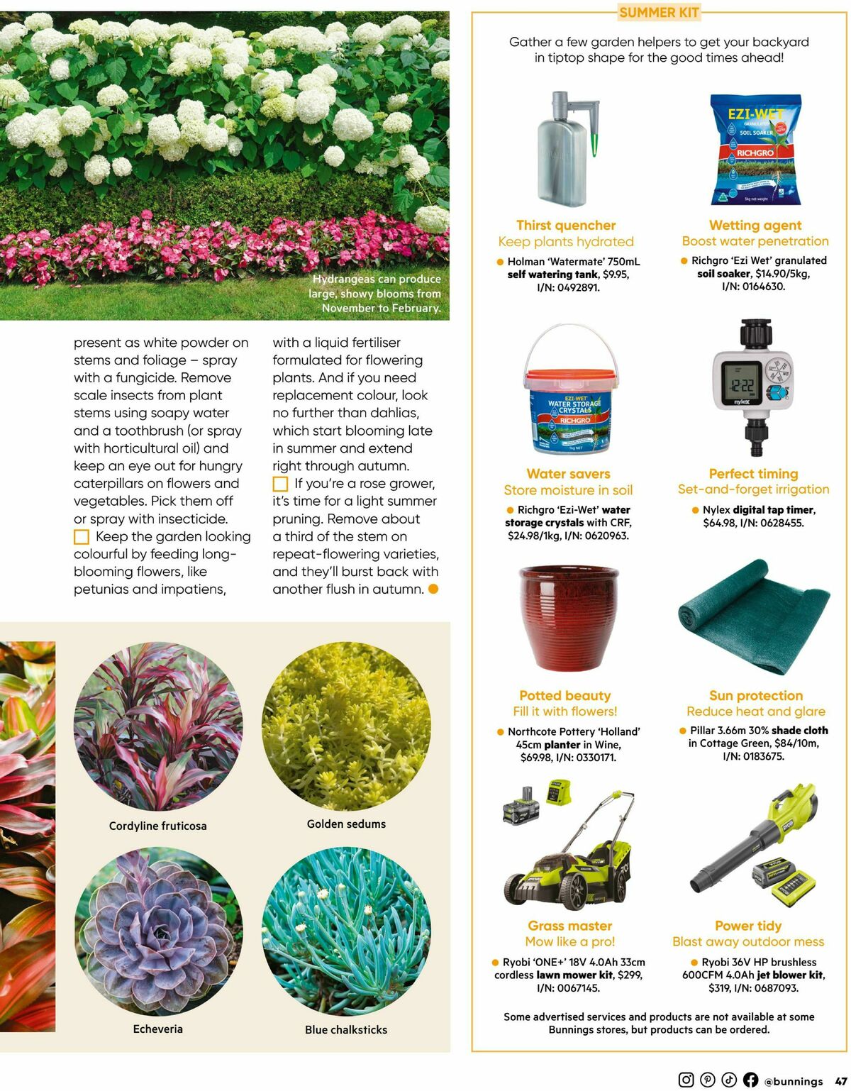 Bunnings Warehouse Magazine December Catalogues from 1 December