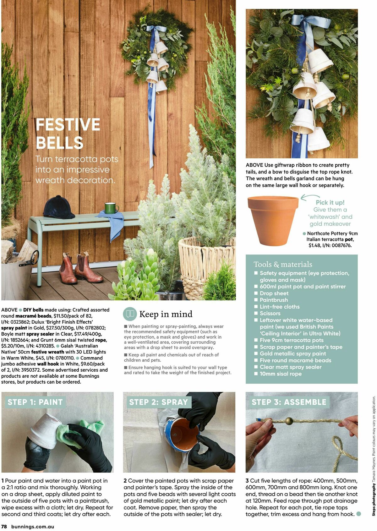 Bunnings Warehouse Magazine December Catalogues from 1 December