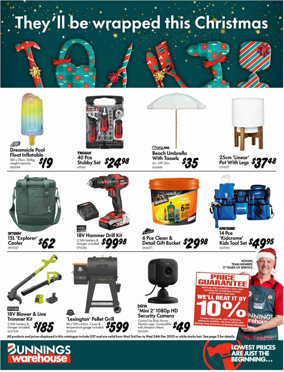 Bunnings Warehouse Catalogues from 3 December