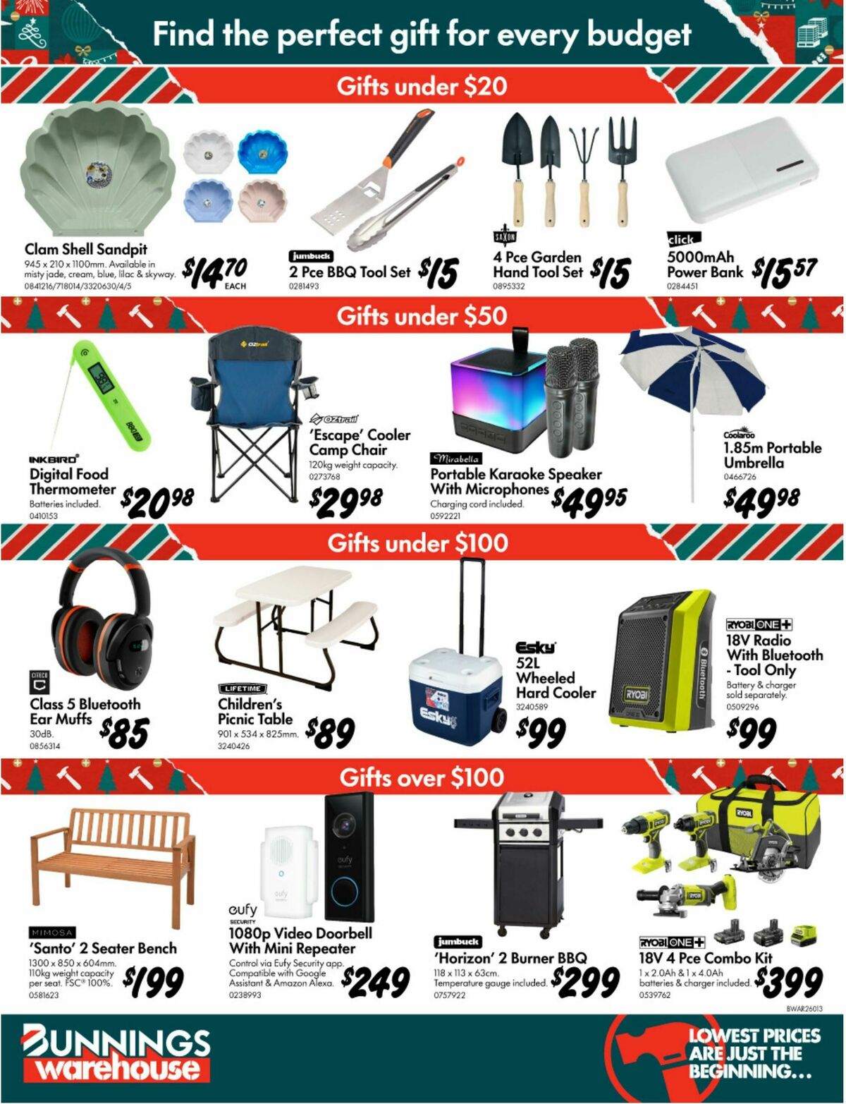 Bunnings Warehouse Catalogues from 3 December