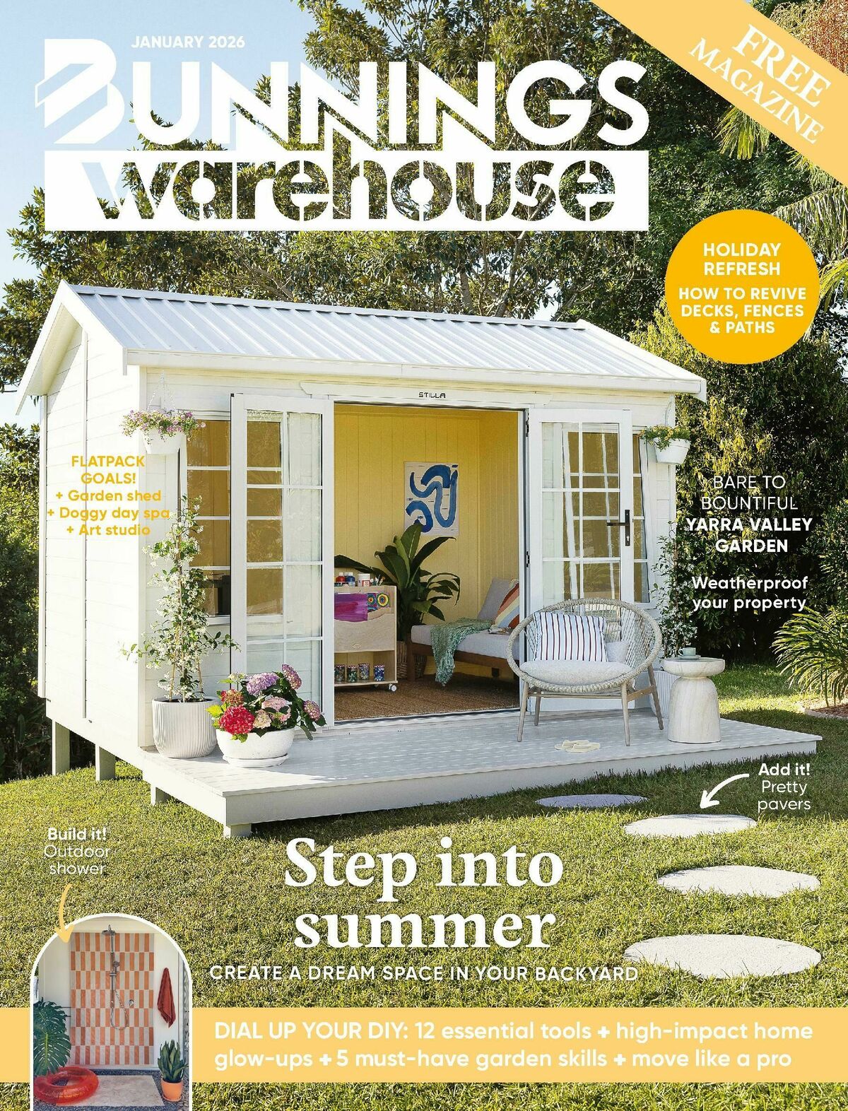 Bunnings Warehouse Magazine January Catalogues from 1 January