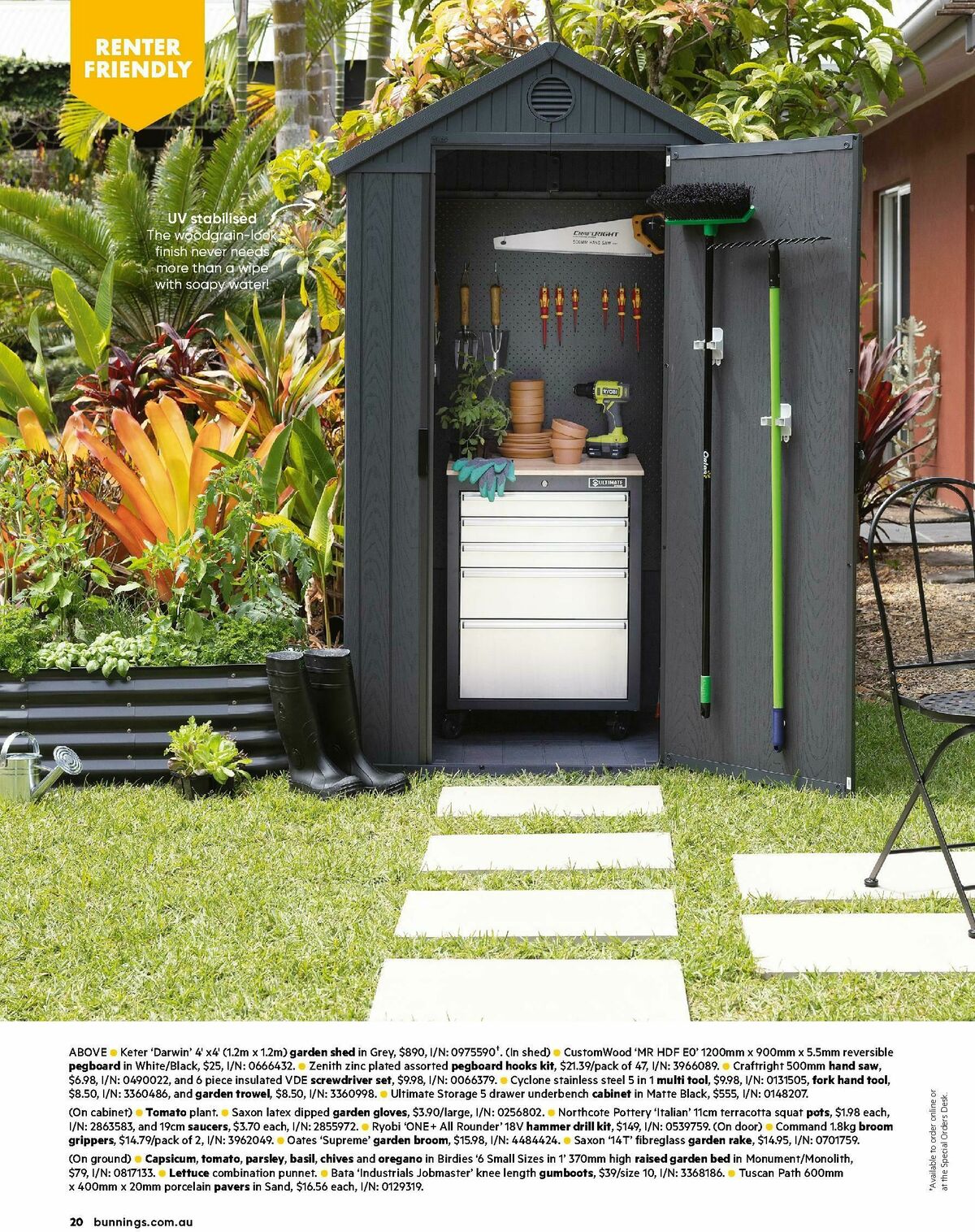 Bunnings Warehouse Magazine January Catalogues from 1 January