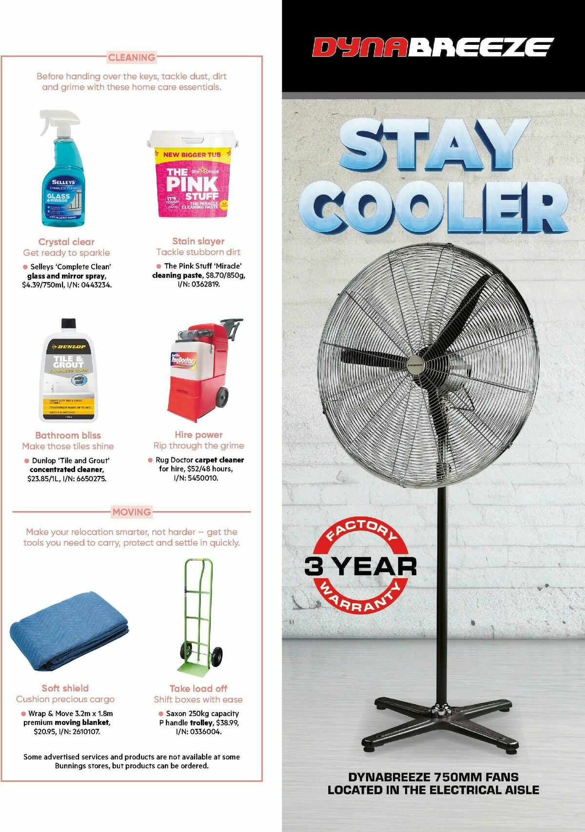 Bunnings Warehouse Magazine January Catalogues from 1 January