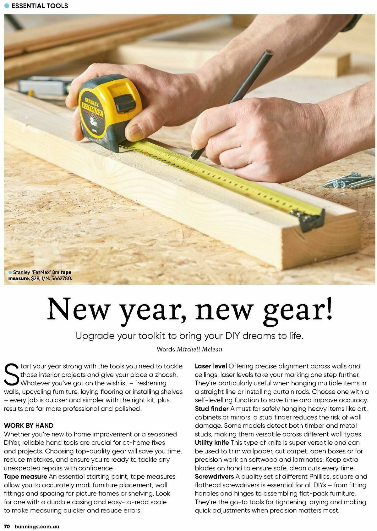 Bunnings Warehouse Magazine January Catalogues from 1 January