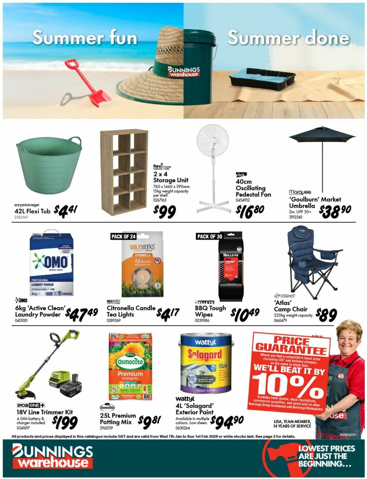 Bunnings Warehouse Catalogues from 7 January