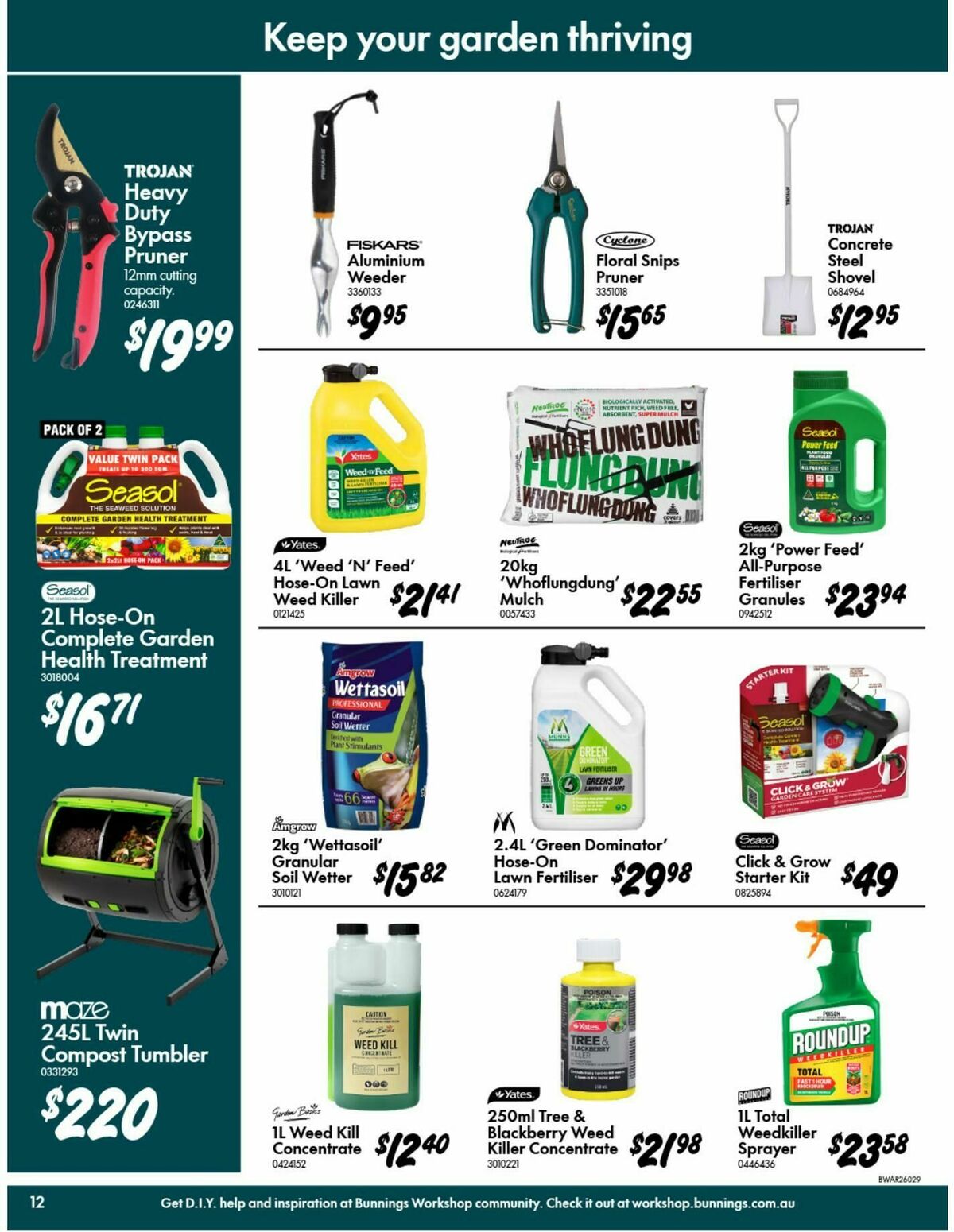 Bunnings Warehouse Catalogues from 7 January