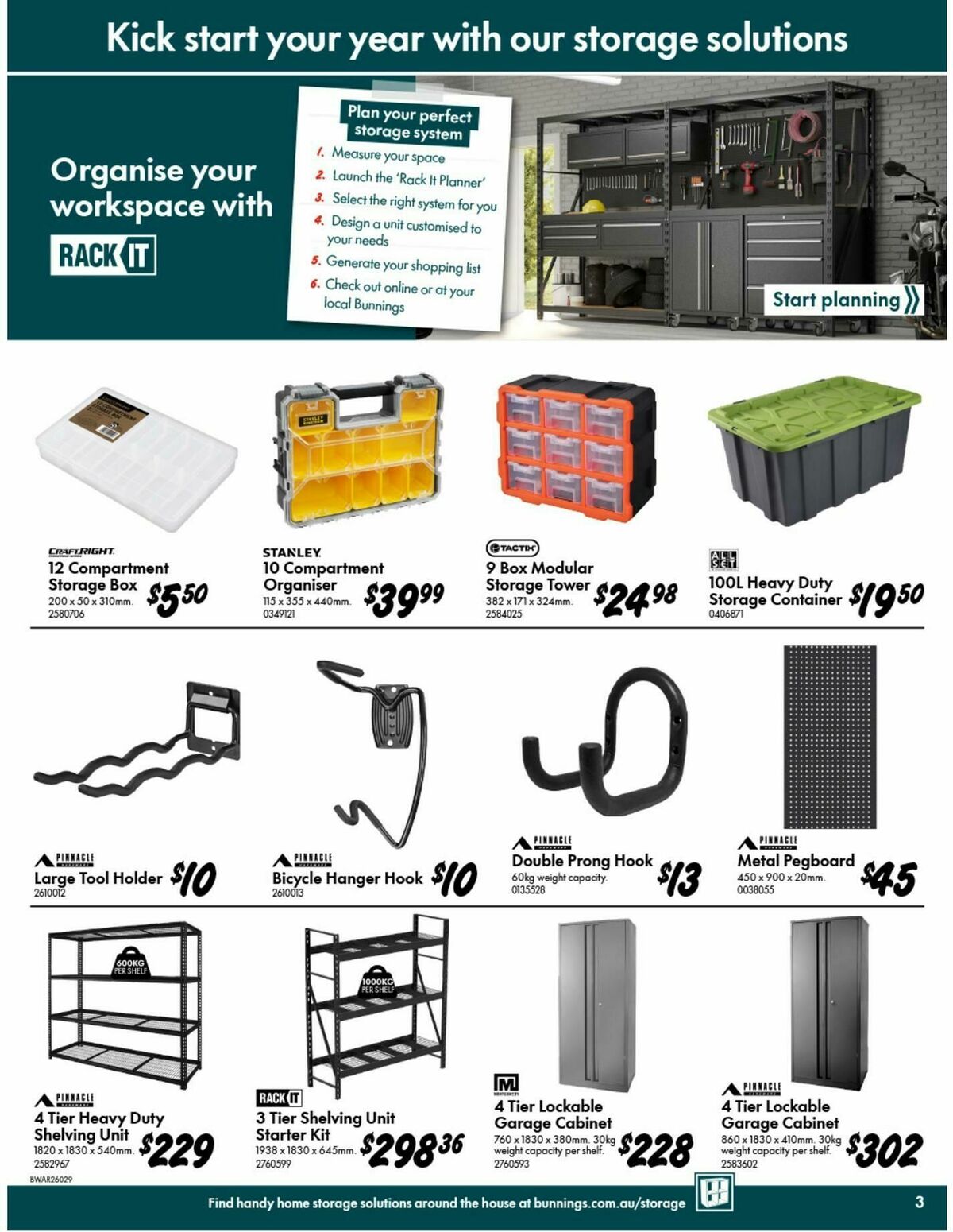 Bunnings Warehouse Catalogues from 7 January