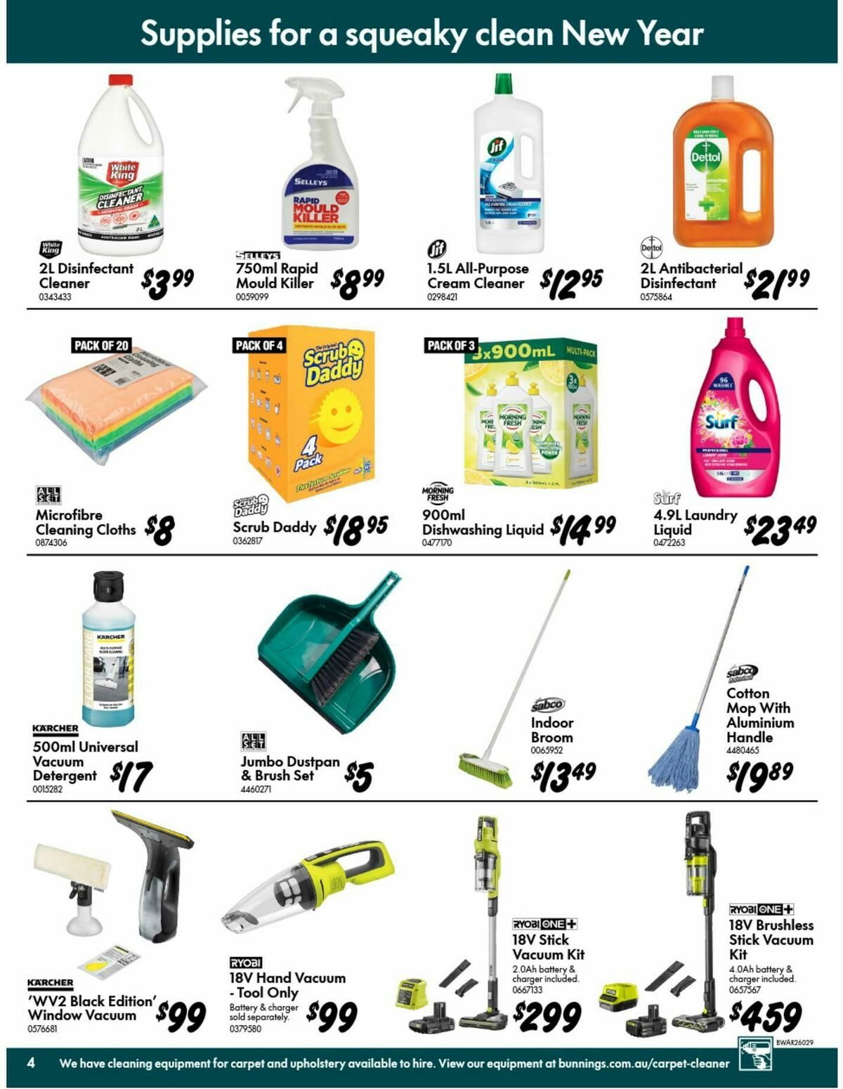 Bunnings Warehouse Catalogues from 7 January
