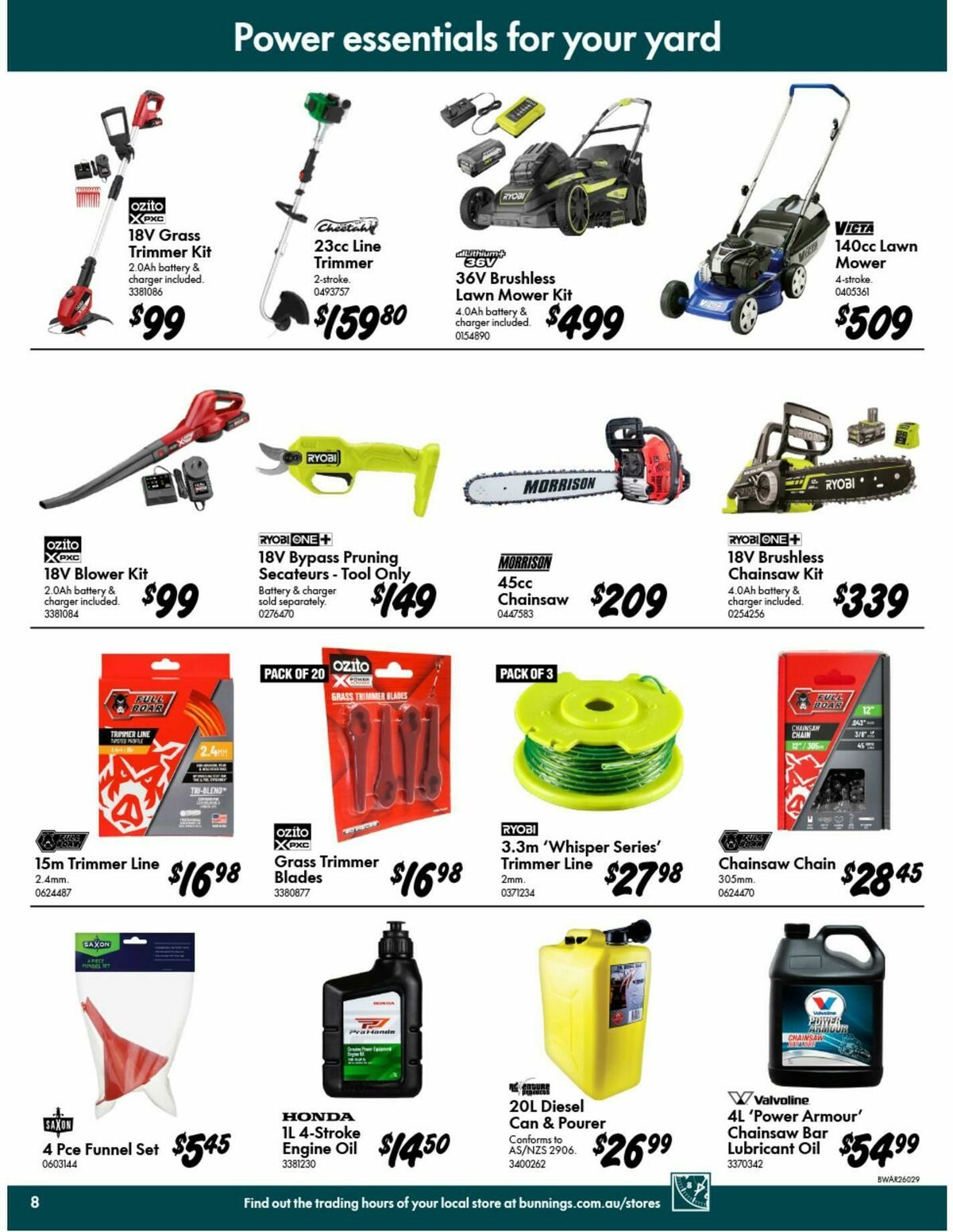 Bunnings Warehouse Catalogues from 7 January