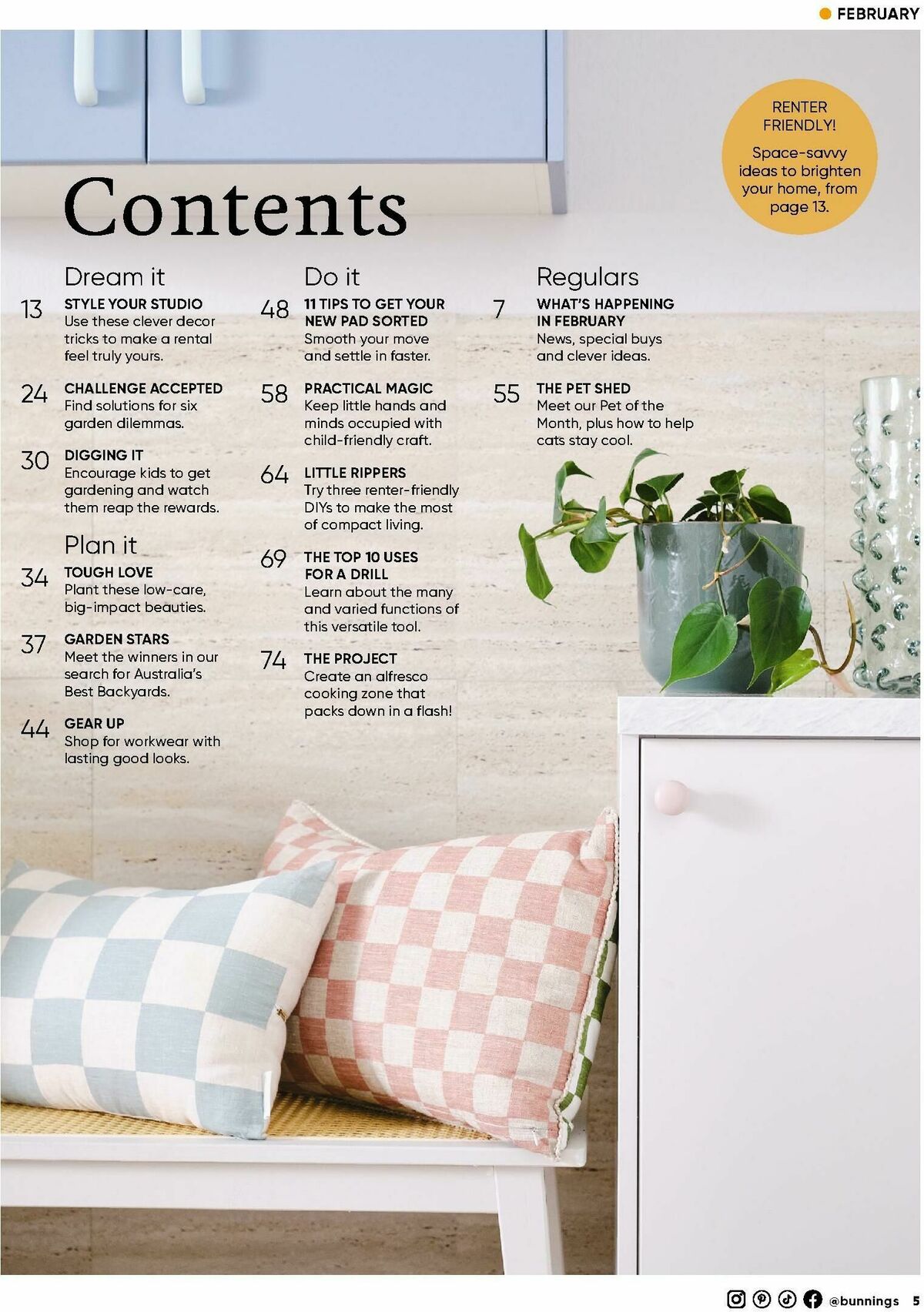 Bunnings Warehouse Magazine February Catalogues from 1 February