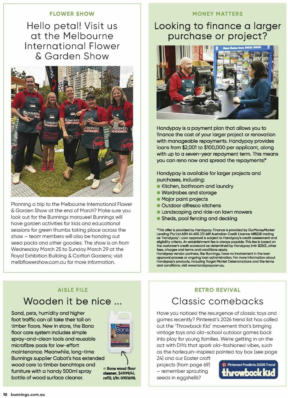 Bunnings Warehouse Magazine March Catalogues from 1 March