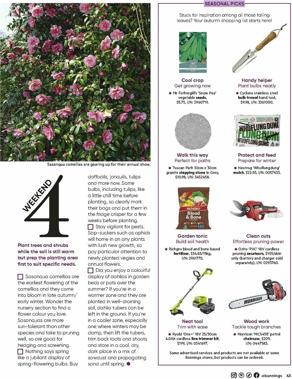 Bunnings Warehouse Magazine March Catalogues from 1 March