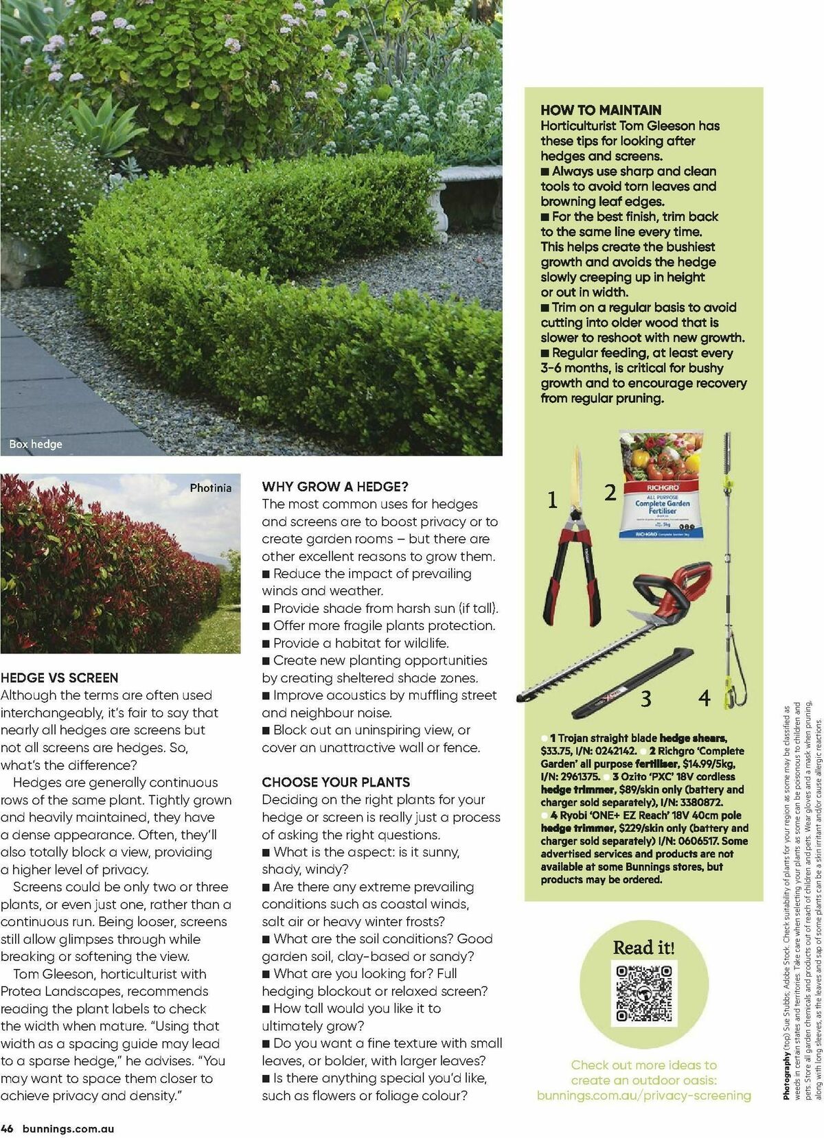 Bunnings Warehouse Magazine March Catalogues from 1 March