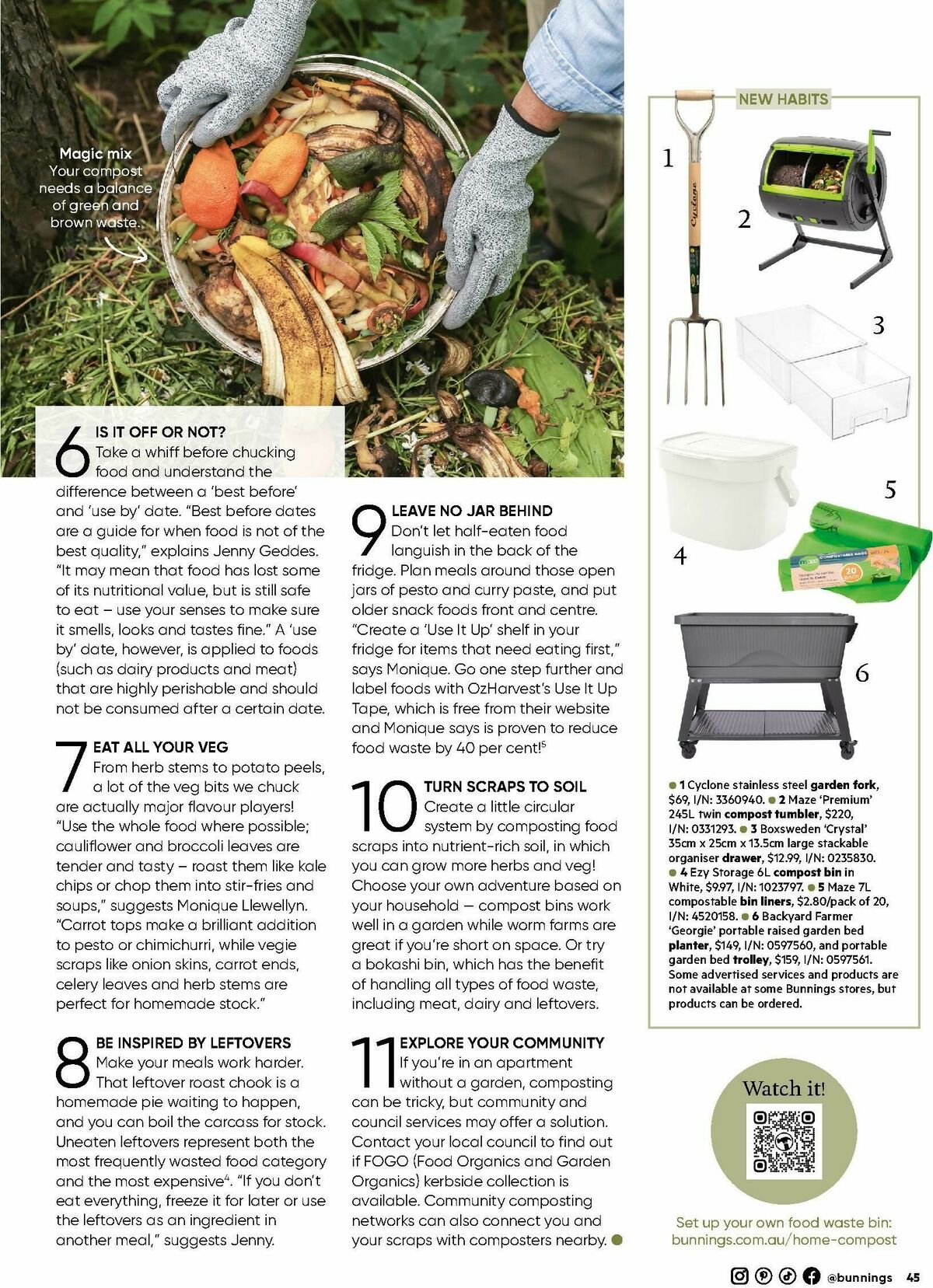 Bunnings Warehouse Magazine April Catalogues from 1 April