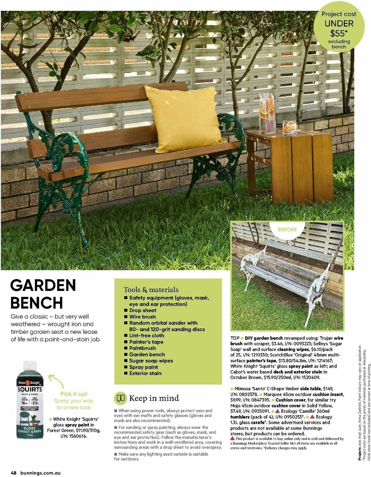 Bunnings Warehouse Magazine April Catalogues from 1 April