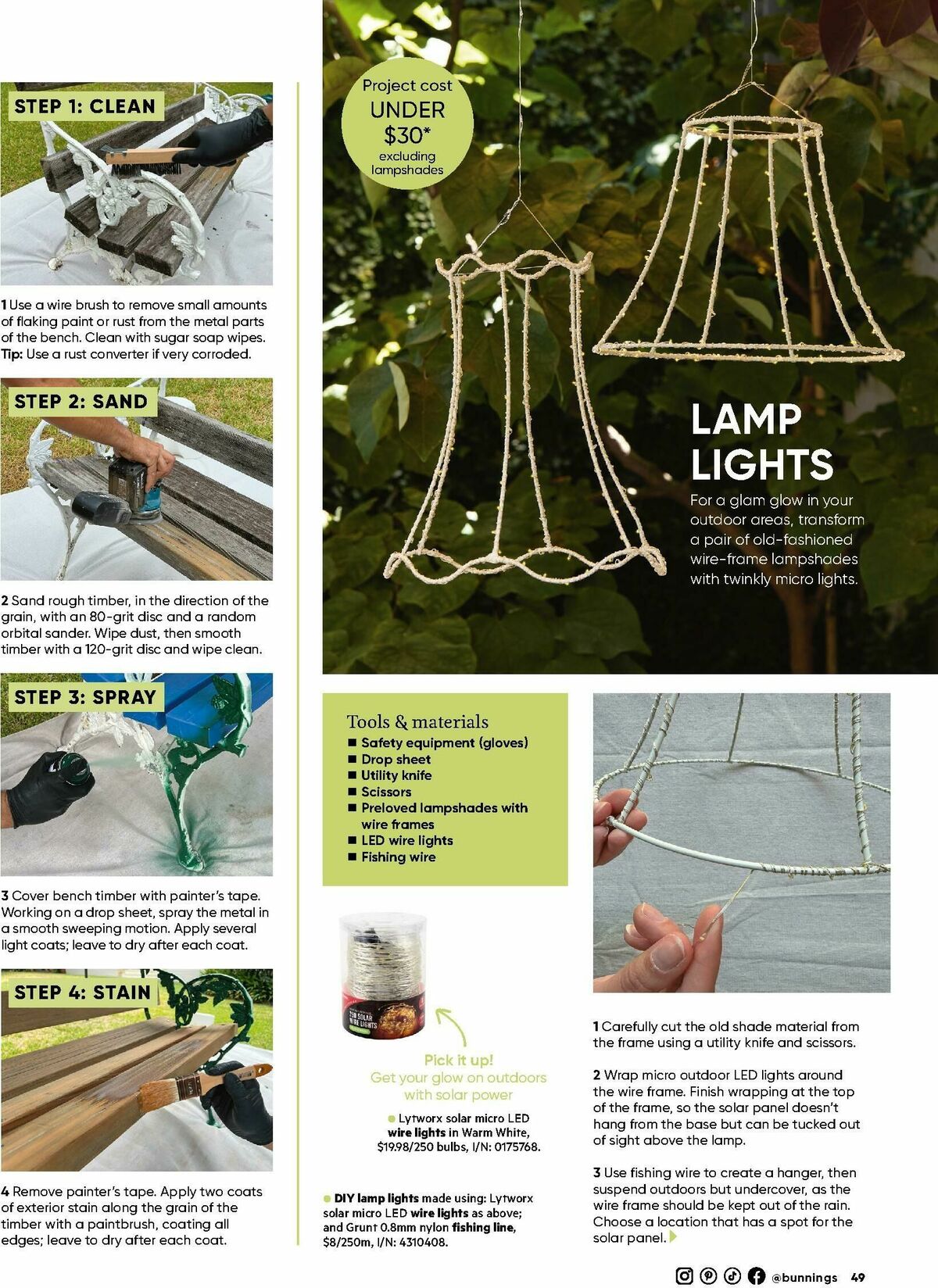 Bunnings Warehouse Magazine April Catalogues from 1 April