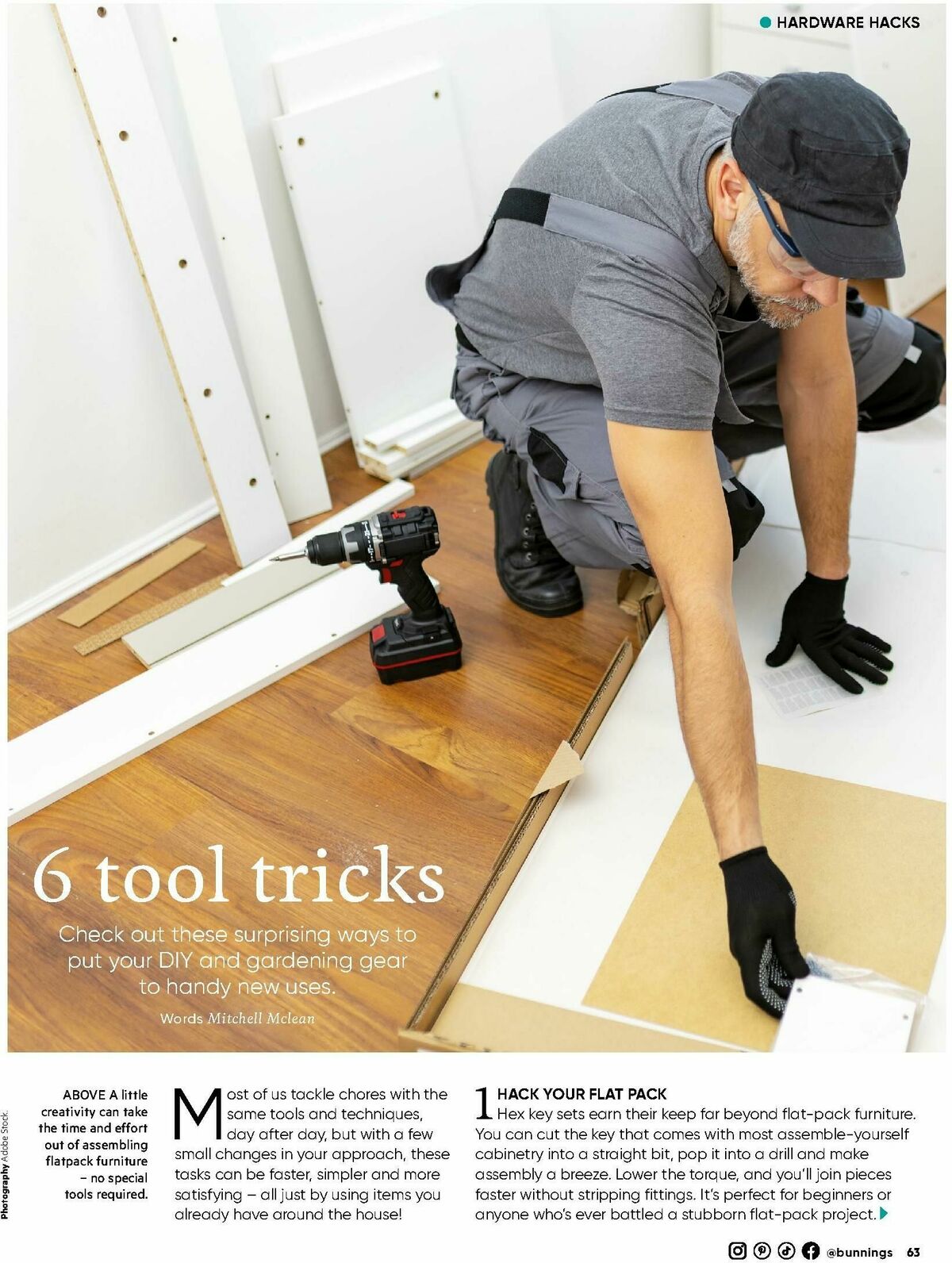 Bunnings Warehouse Magazine April Catalogues from 1 April