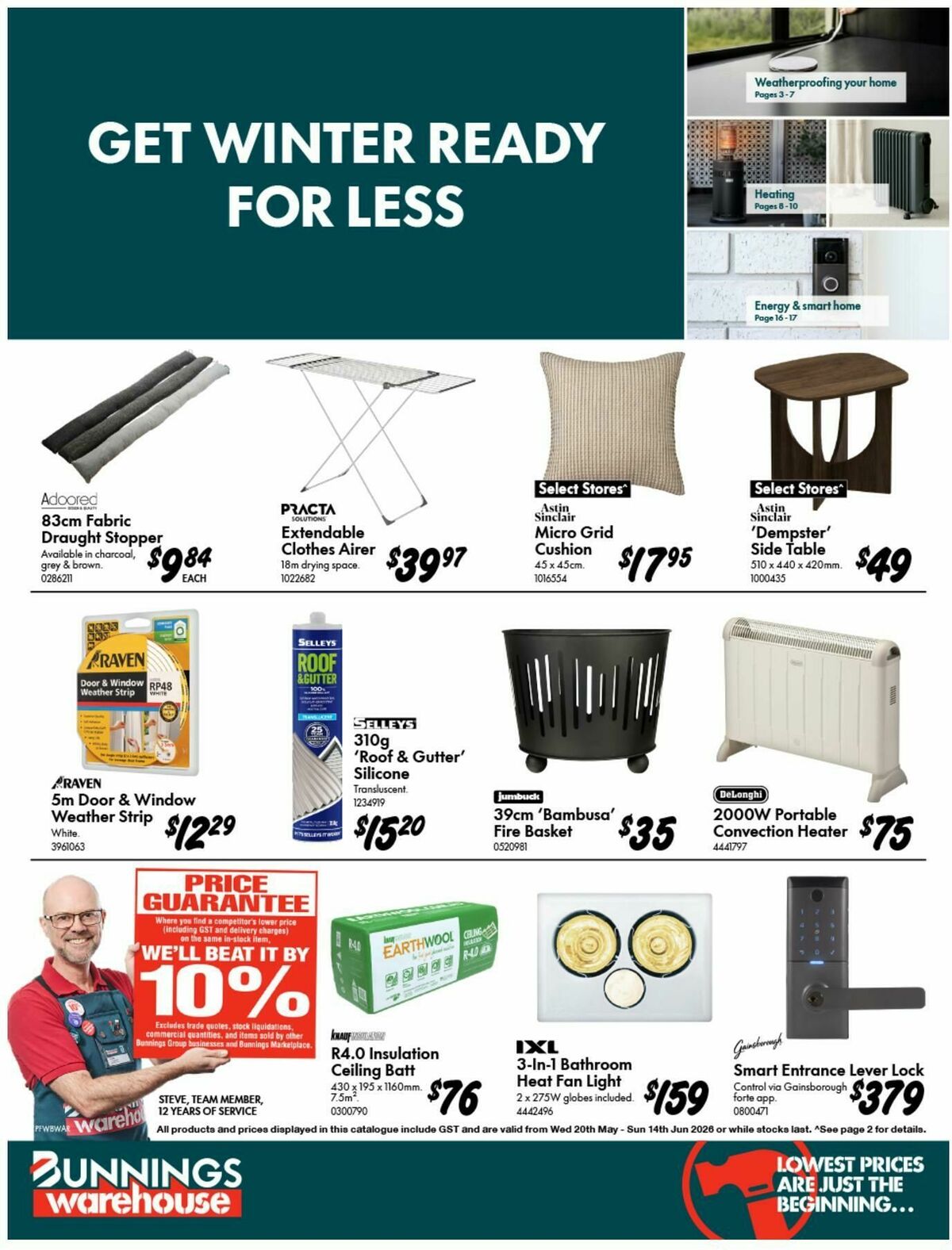 Bunnings Warehouse Catalogues from 20 May