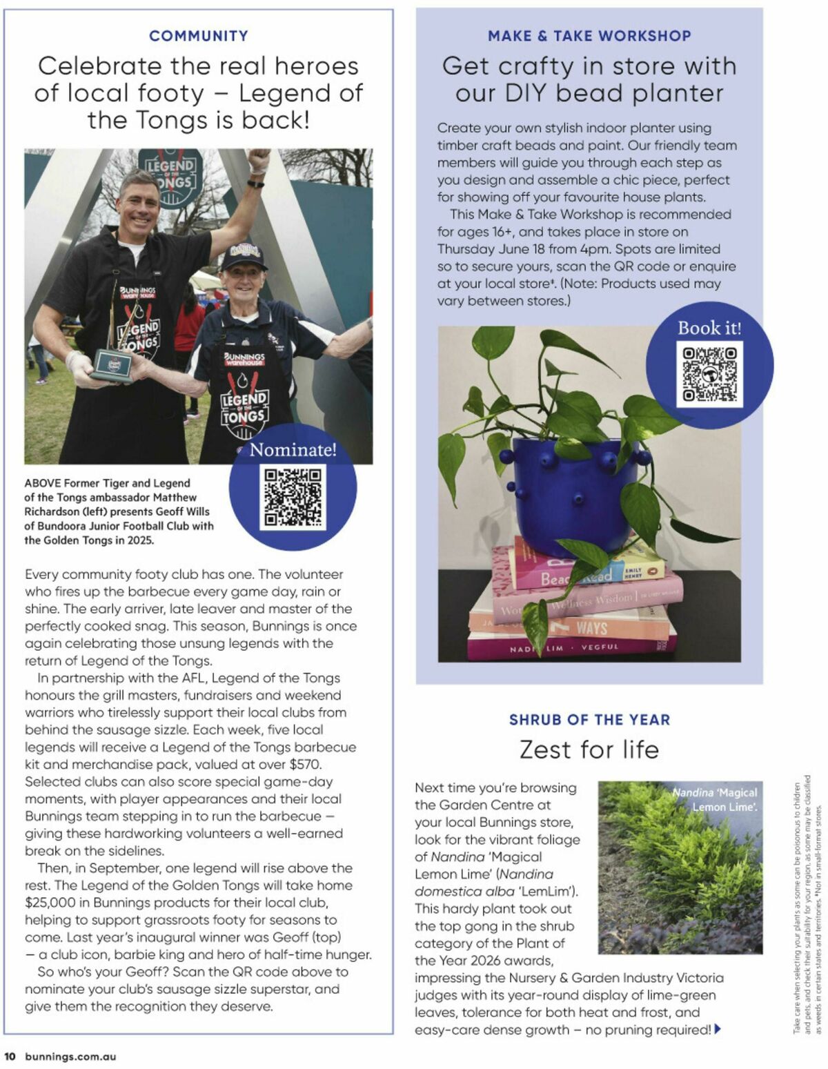Bunnings Warehouse Magazine May/June Catalogues from 1 May