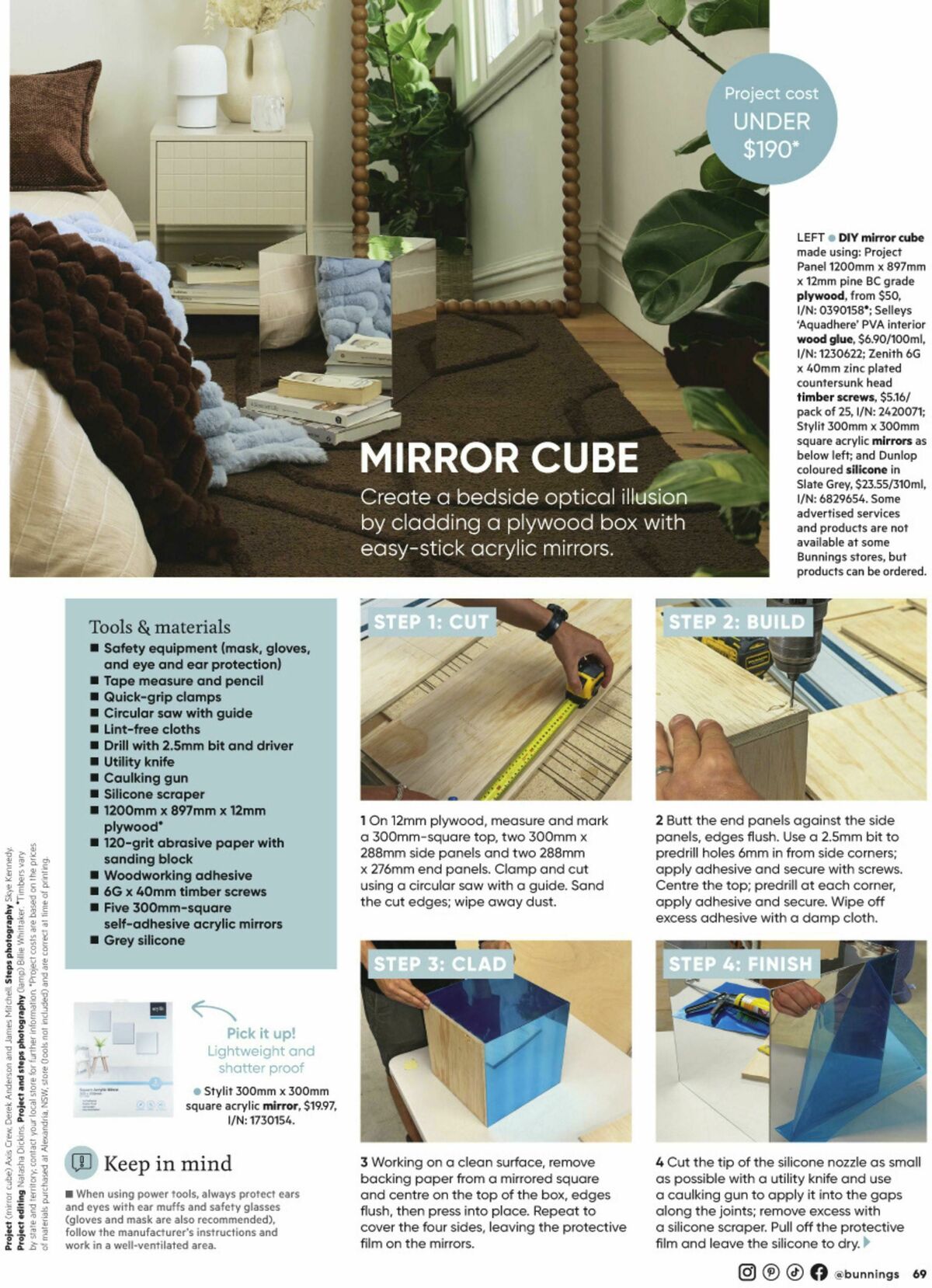 Bunnings Warehouse Magazine May/June Catalogues from 1 May