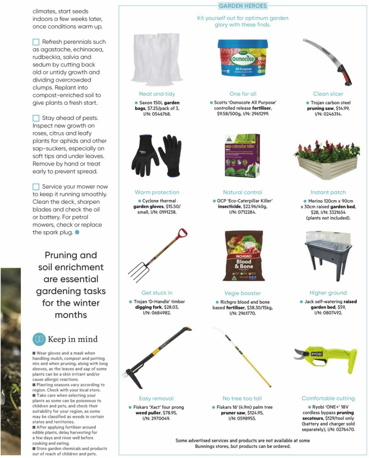 Bunnings Warehouse Magazine July Catalogues from 1 July