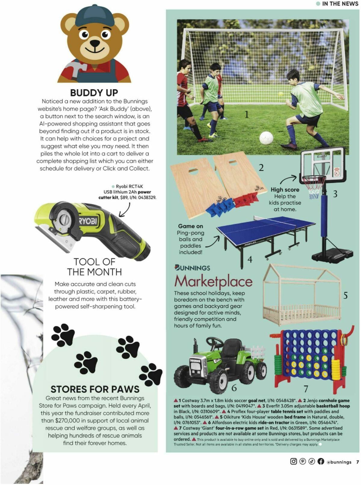 Bunnings Warehouse Magazine July Catalogues from 1 July