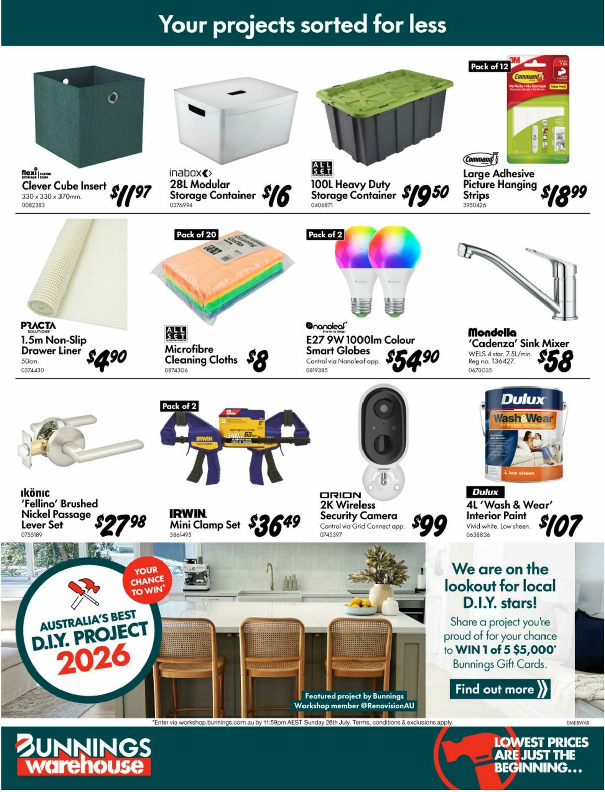 Bunnings Warehouse Catalogues from 1 July