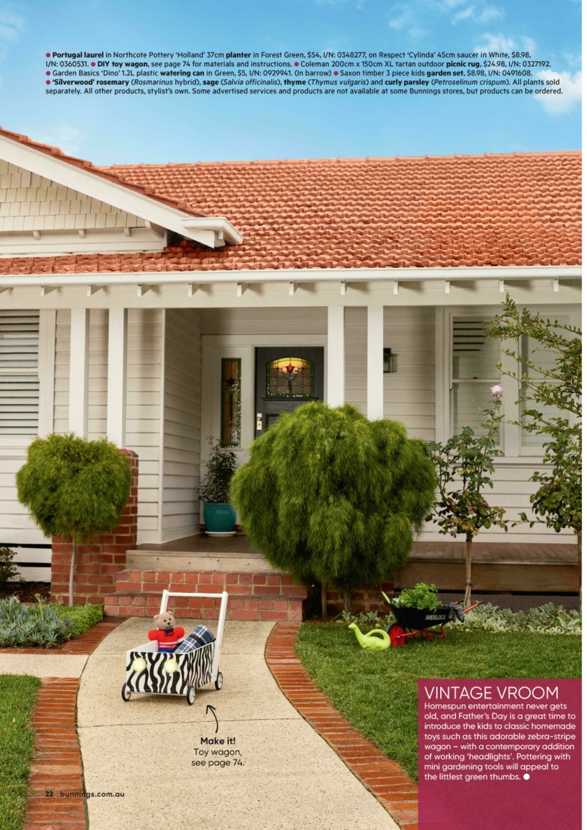 Bunnings Warehouse Magazine August Catalogues from 1 August