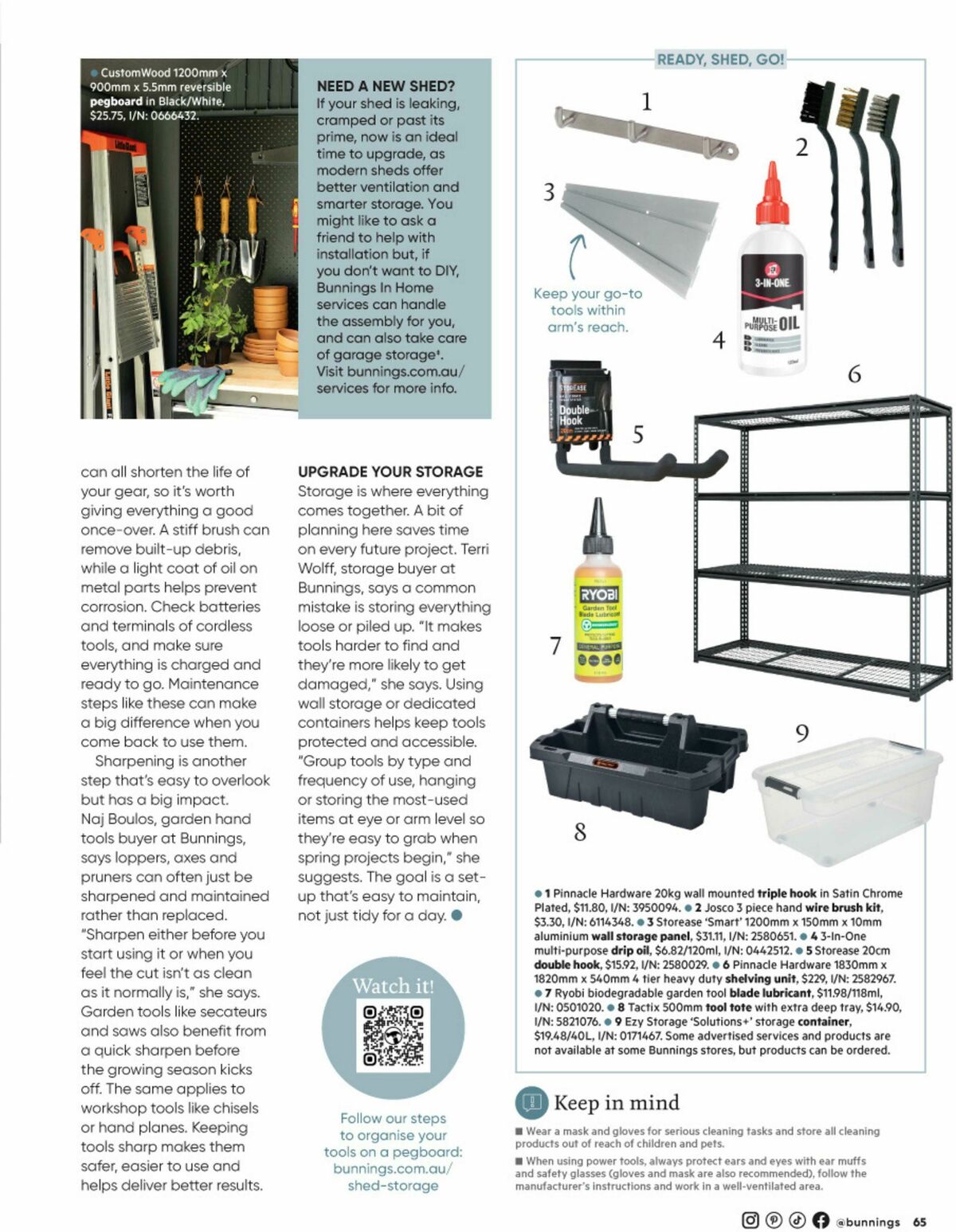Bunnings Warehouse Magazine August Catalogues from 1 August