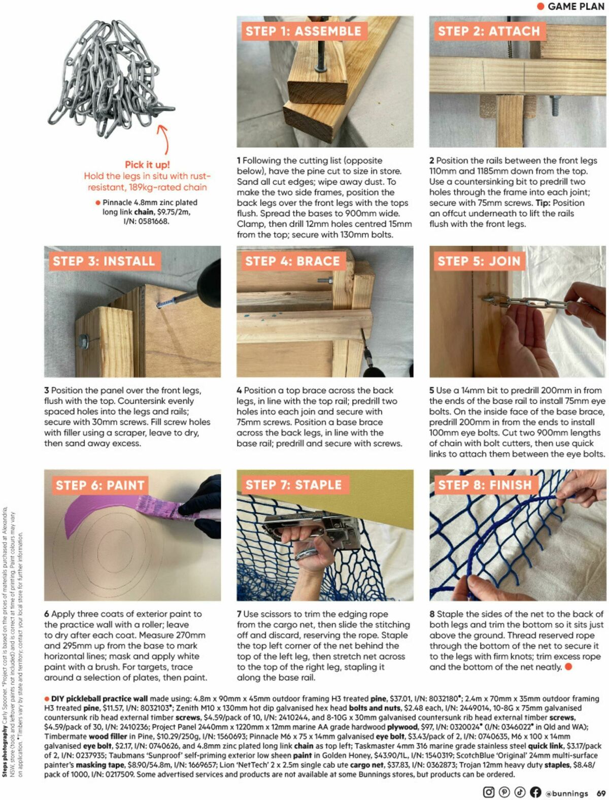Bunnings Warehouse Magazine August Catalogues from 1 August