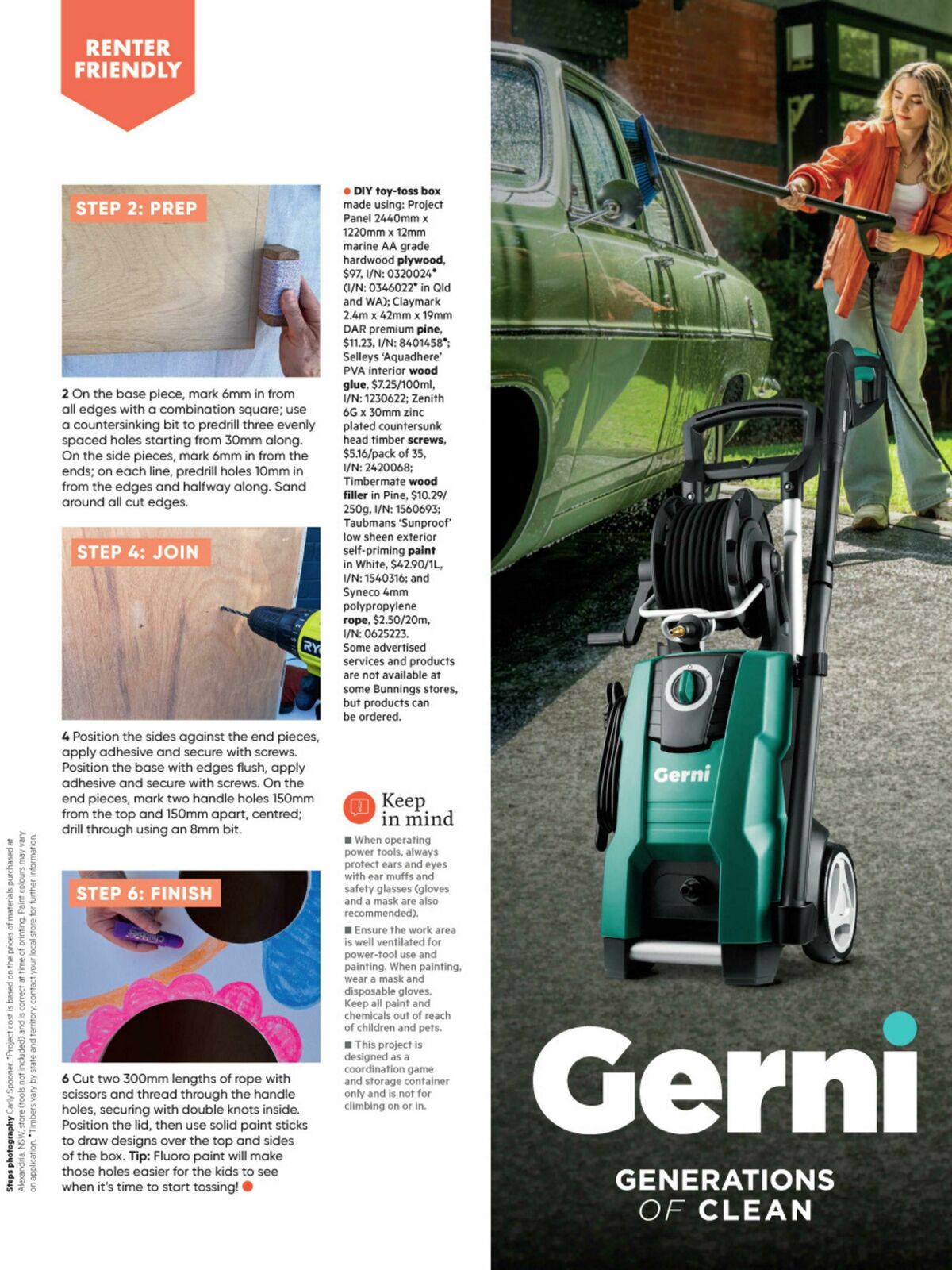 Bunnings Warehouse Magazine August Catalogues from 1 August