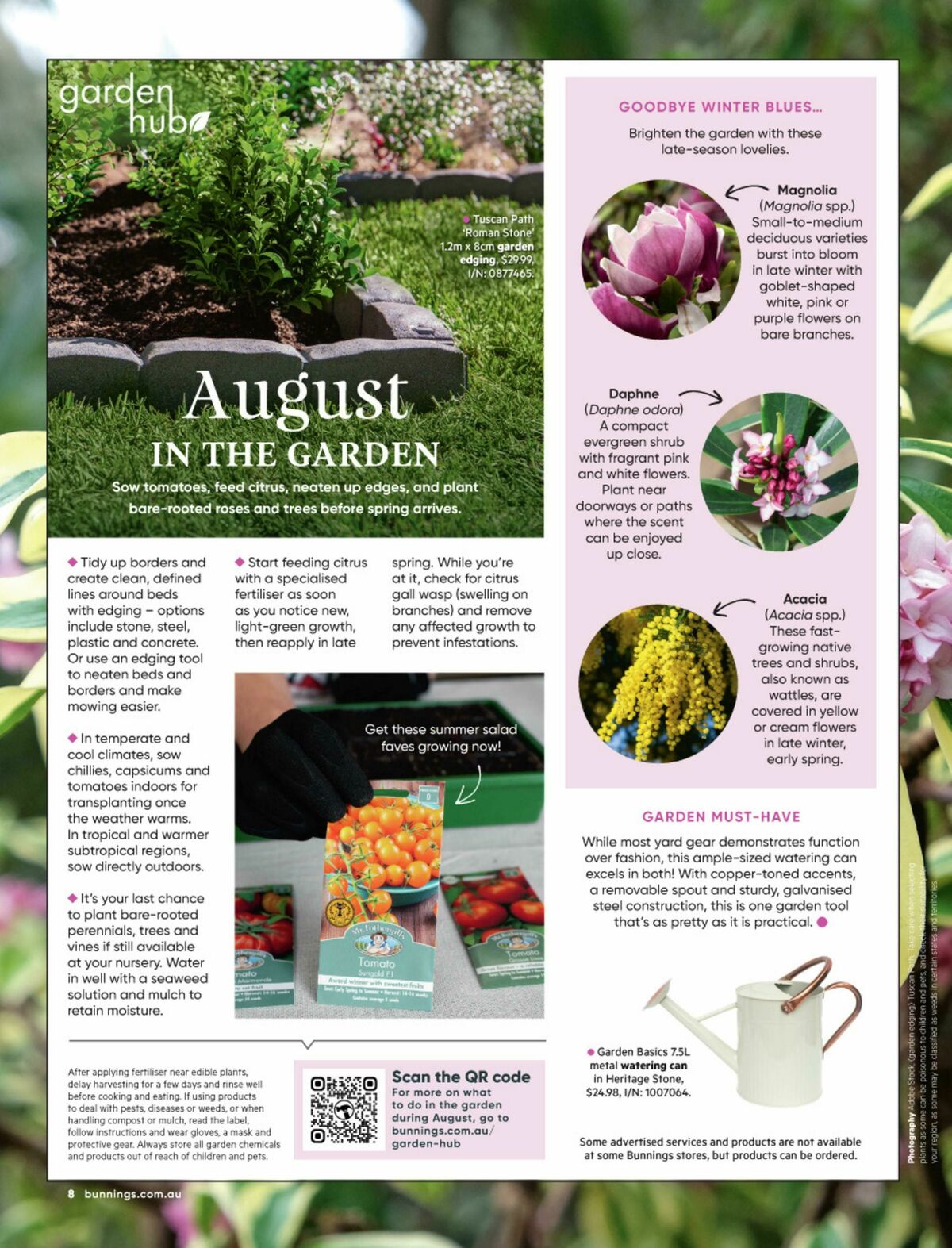 Bunnings Warehouse Magazine August Catalogues from 1 August