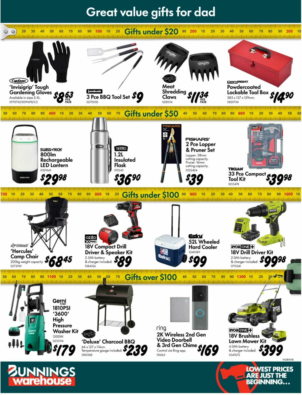 Bunnings Warehouse Catalogues from 12 August