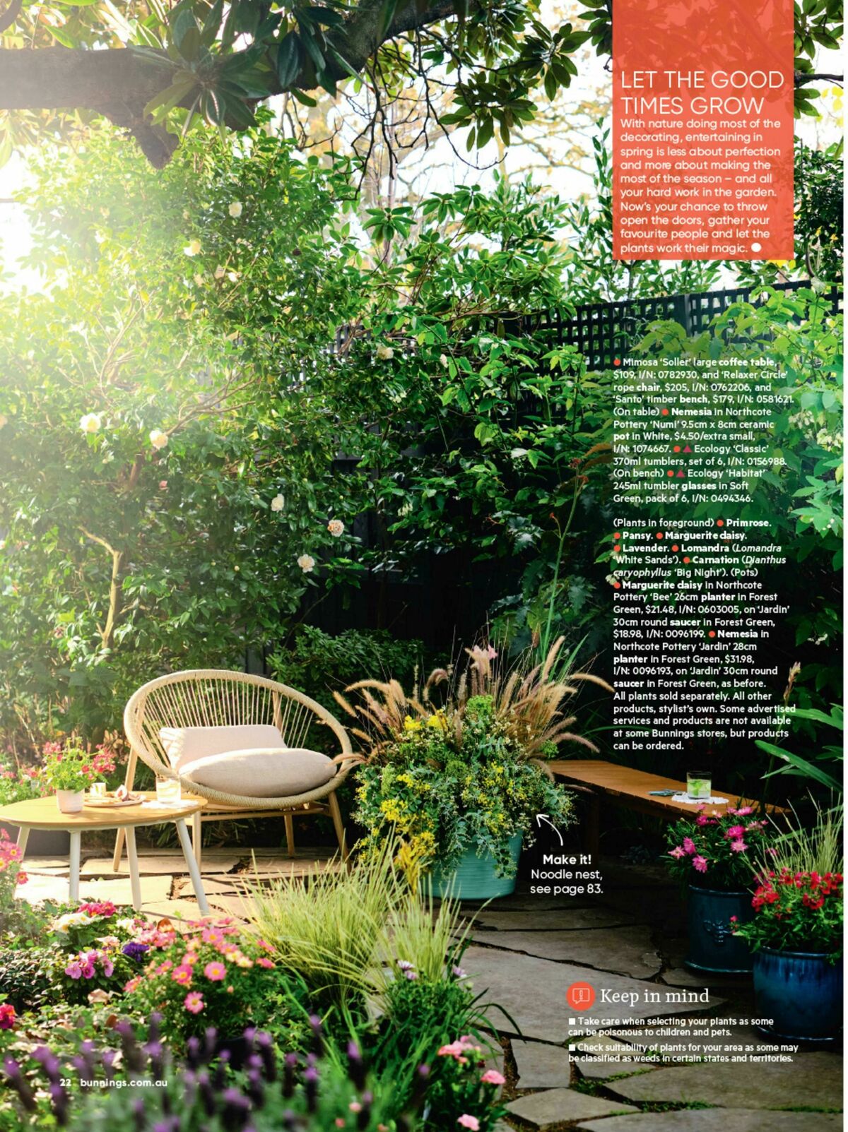 Bunnings Warehouse Magazine September Catalogues from 1 September