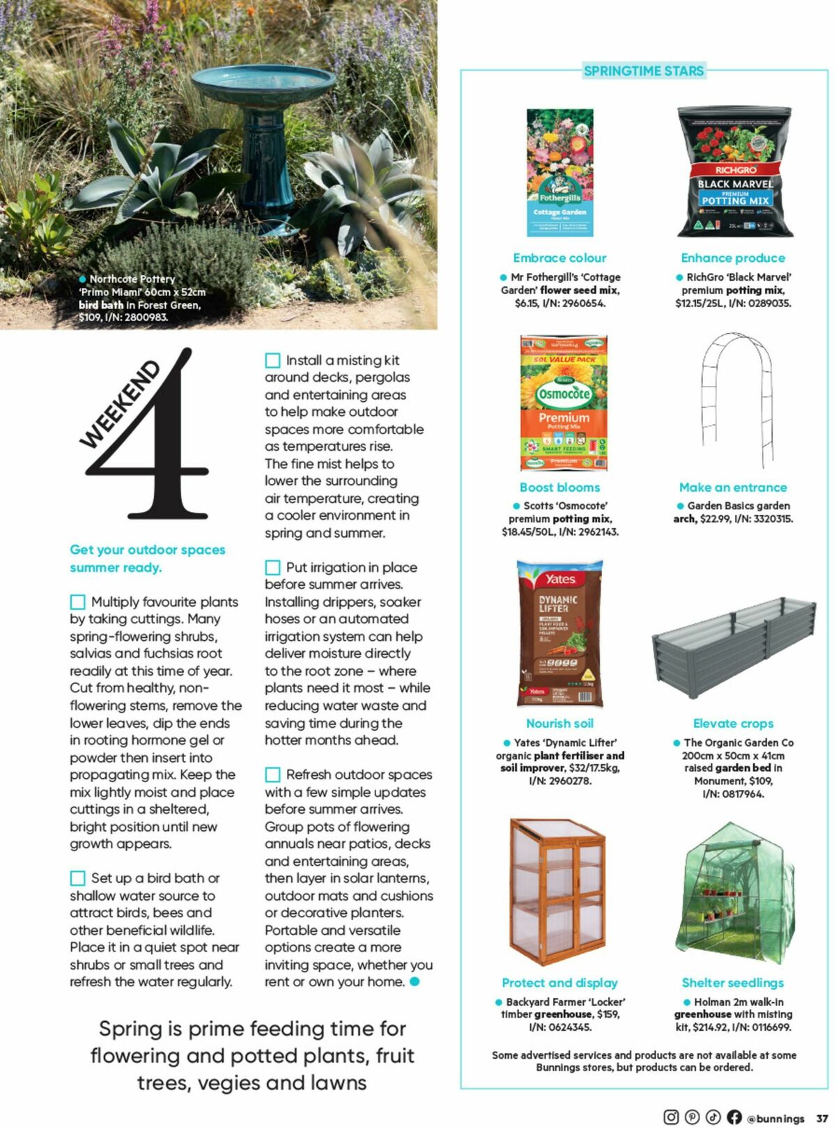 Bunnings Warehouse Magazine September Catalogues from 1 September