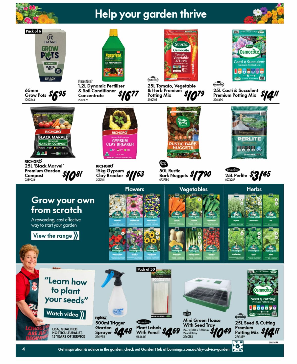 Bunnings Warehouse Catalogues from 9 September