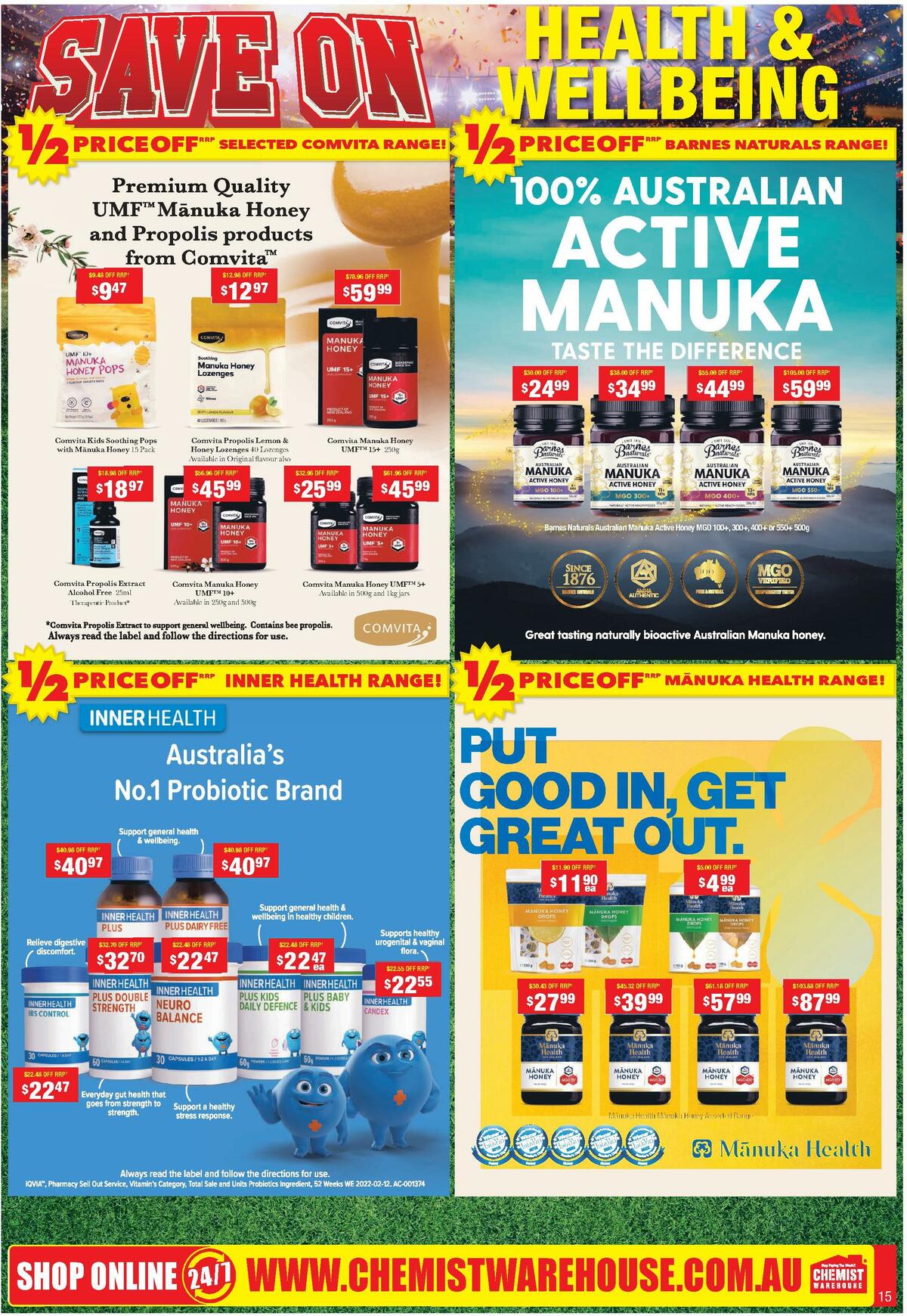 Chemist Warehouse House of Wellness Catalogues from 1 September