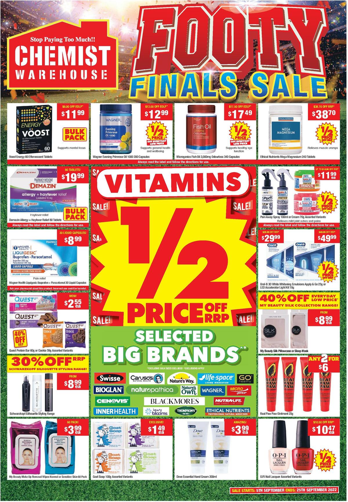 Chemist Warehouse House of Wellness Catalogues from 1 September