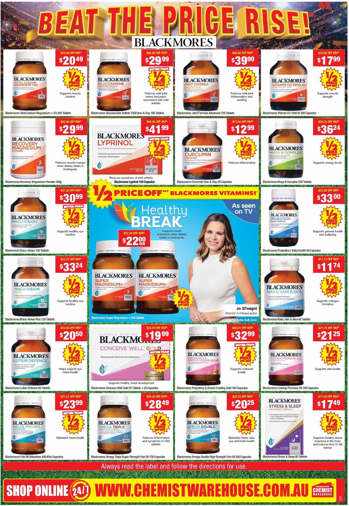 Chemist Warehouse House of Wellness Catalogues from 1 September