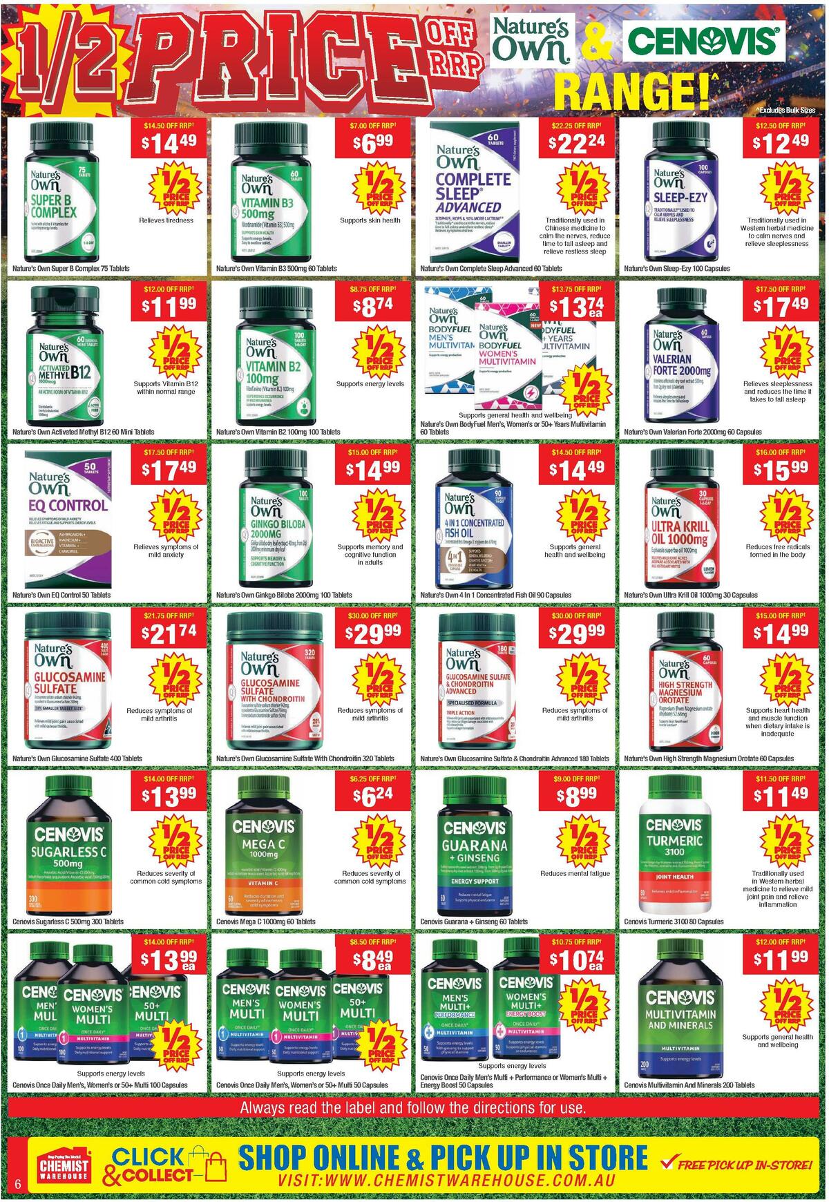 Chemist Warehouse House of Wellness Catalogues from 1 September