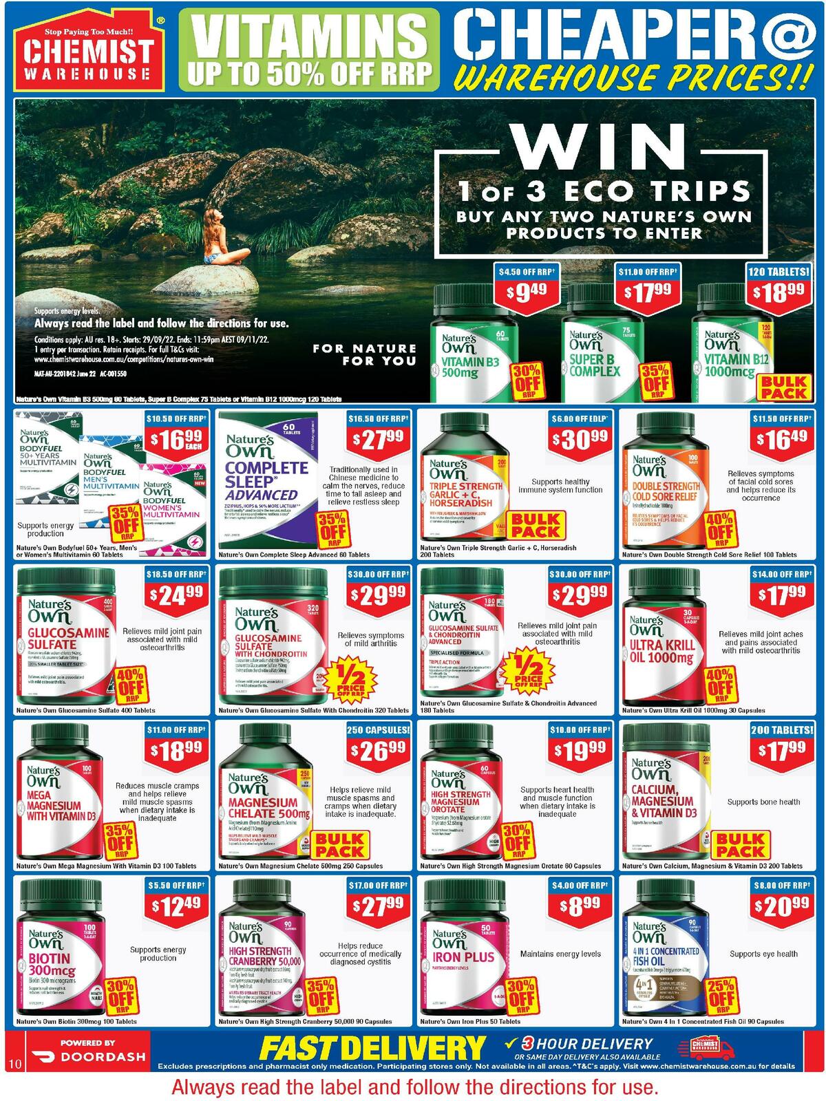 Chemist Warehouse October Catalogues from 29 September