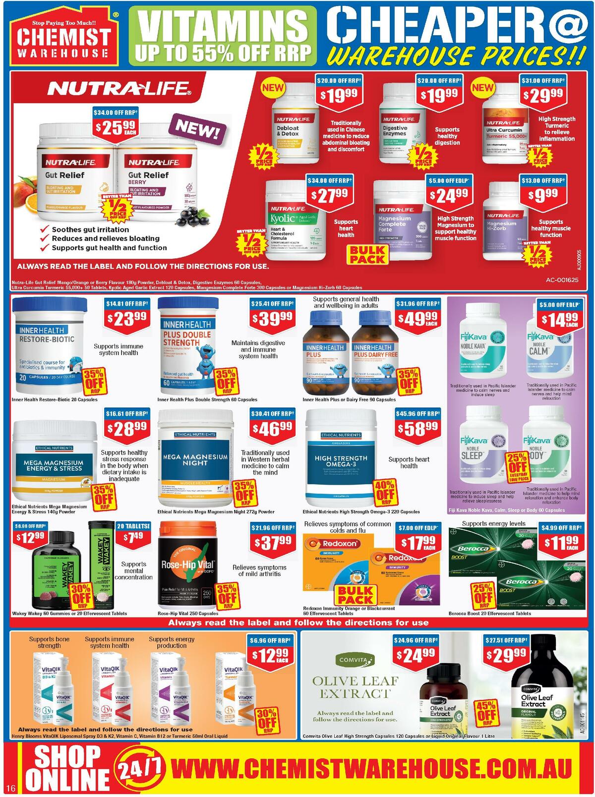 Chemist Warehouse October Catalogues from 29 September